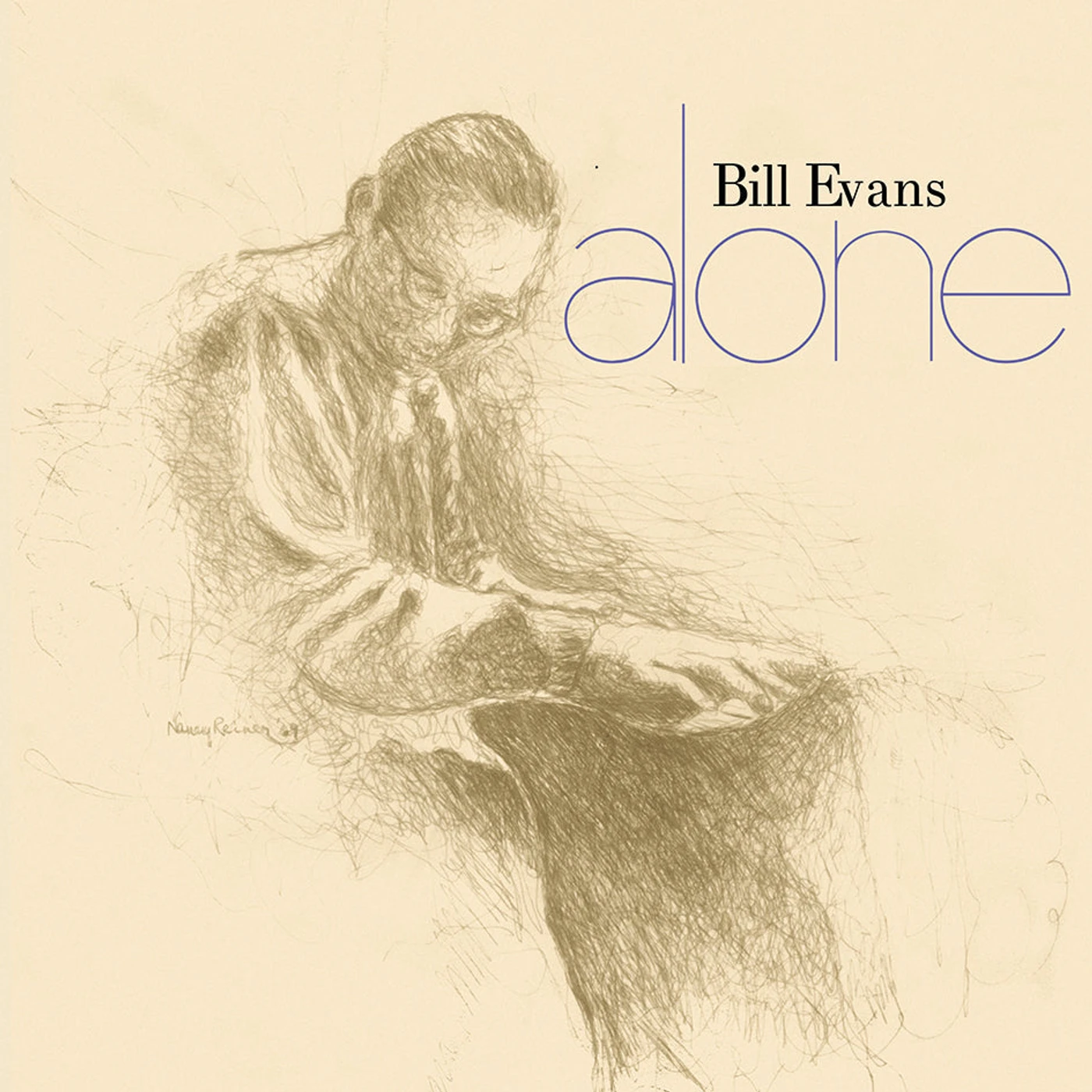 Bill Evans LP - Alone (White Vinyl)