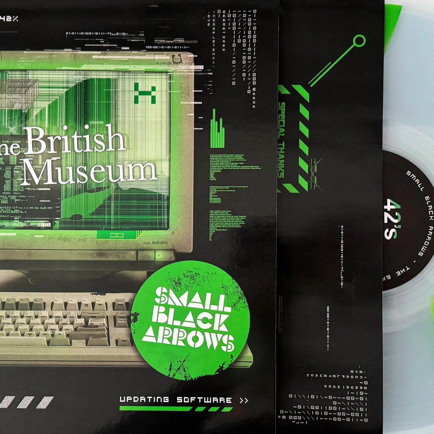 Small Black Arrows LP - The British Museum (Clear/Green Vinyl)