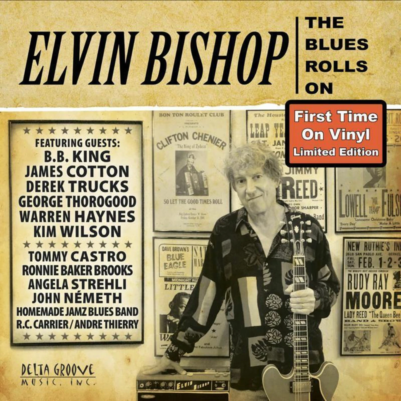 Elvin Bishop LP - Blues Rolls On (Vinyl)