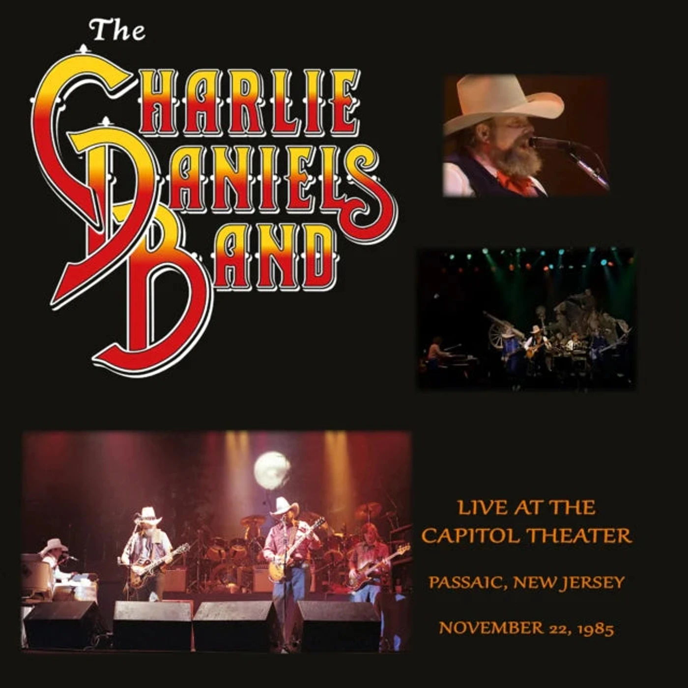 The Charlie Daniels Band LP - Live At The Capitol Theater November 22. 1985 (Red Marble Vinyl)