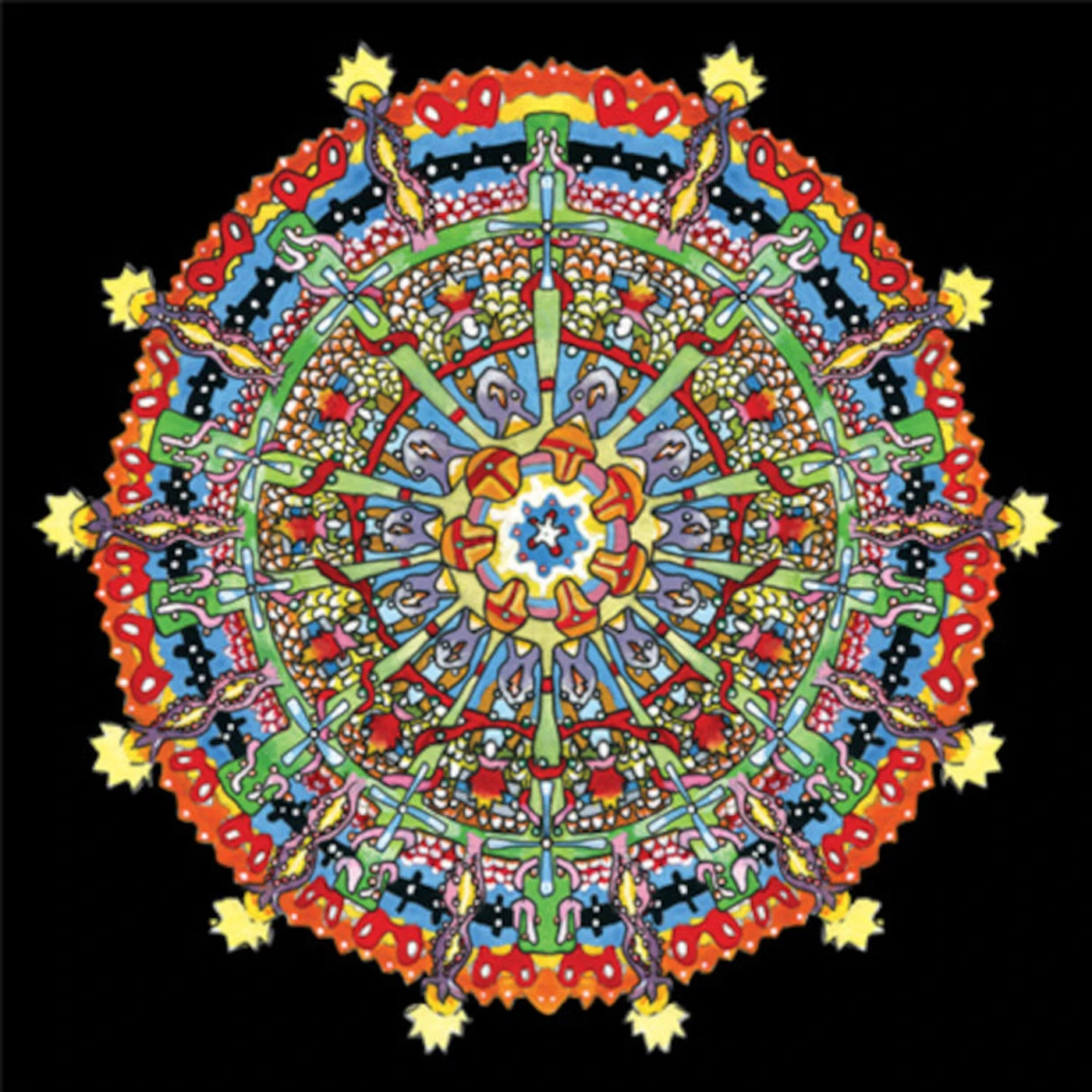 Of Montreal LP - Hissing Fauna. Are You The Destroyer? (Red/Yellow Vinyl)