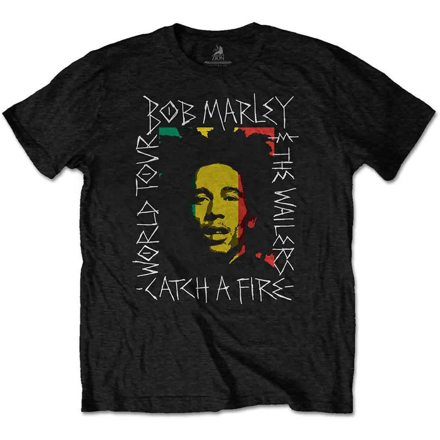 Bob Marley T Shirt - Rasta Scratch