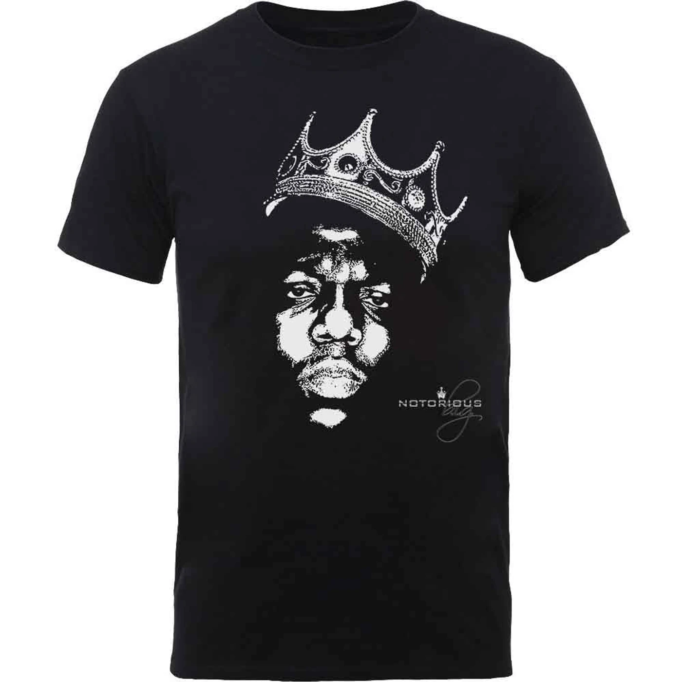 Biggie Smalls T Shirt - Crown Face
