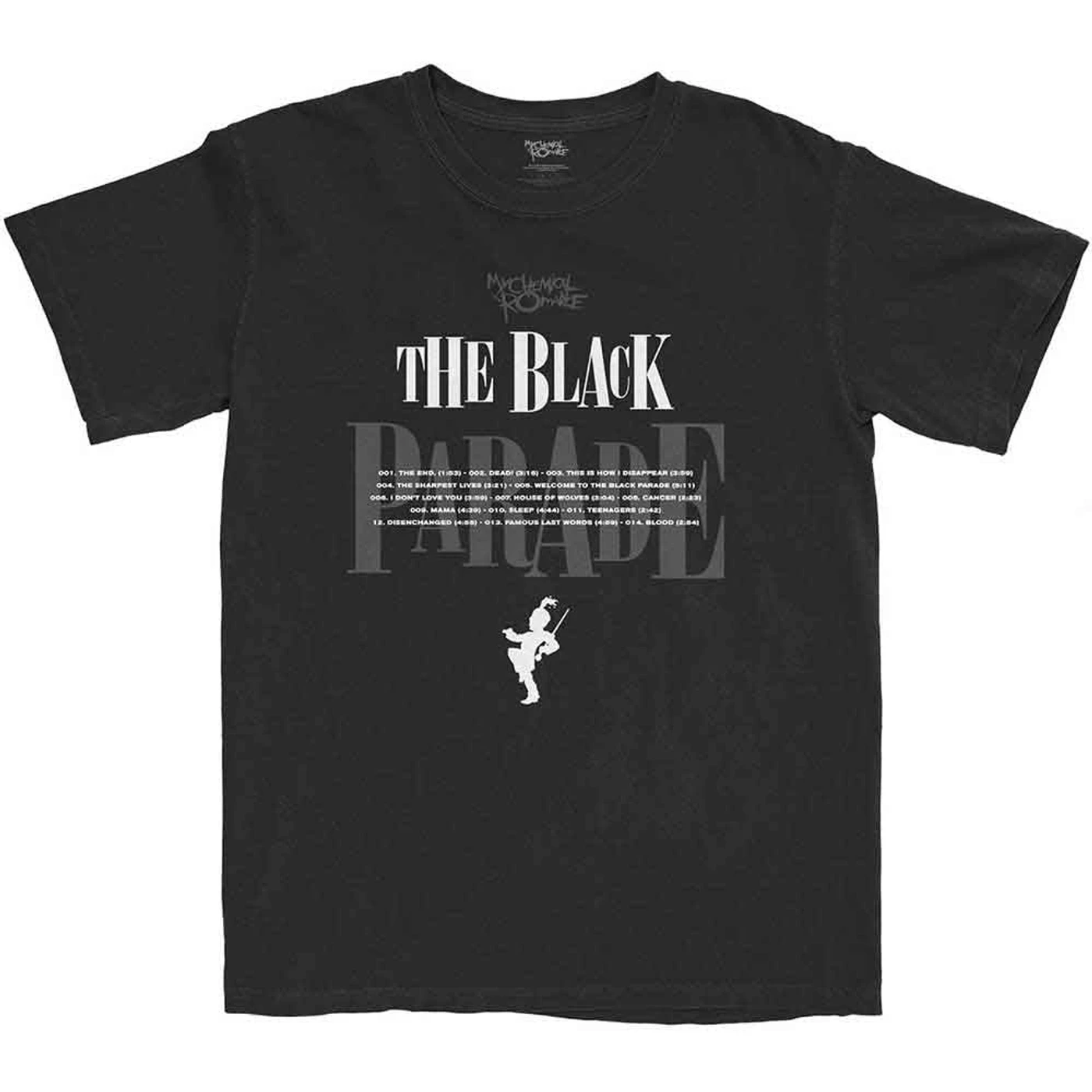 My Chemical Romance T Shirt - Track Listing