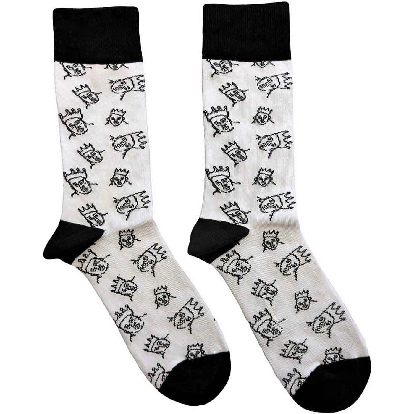 Biggie Smalls Footwear Ankle Socks - Hand-Drawn