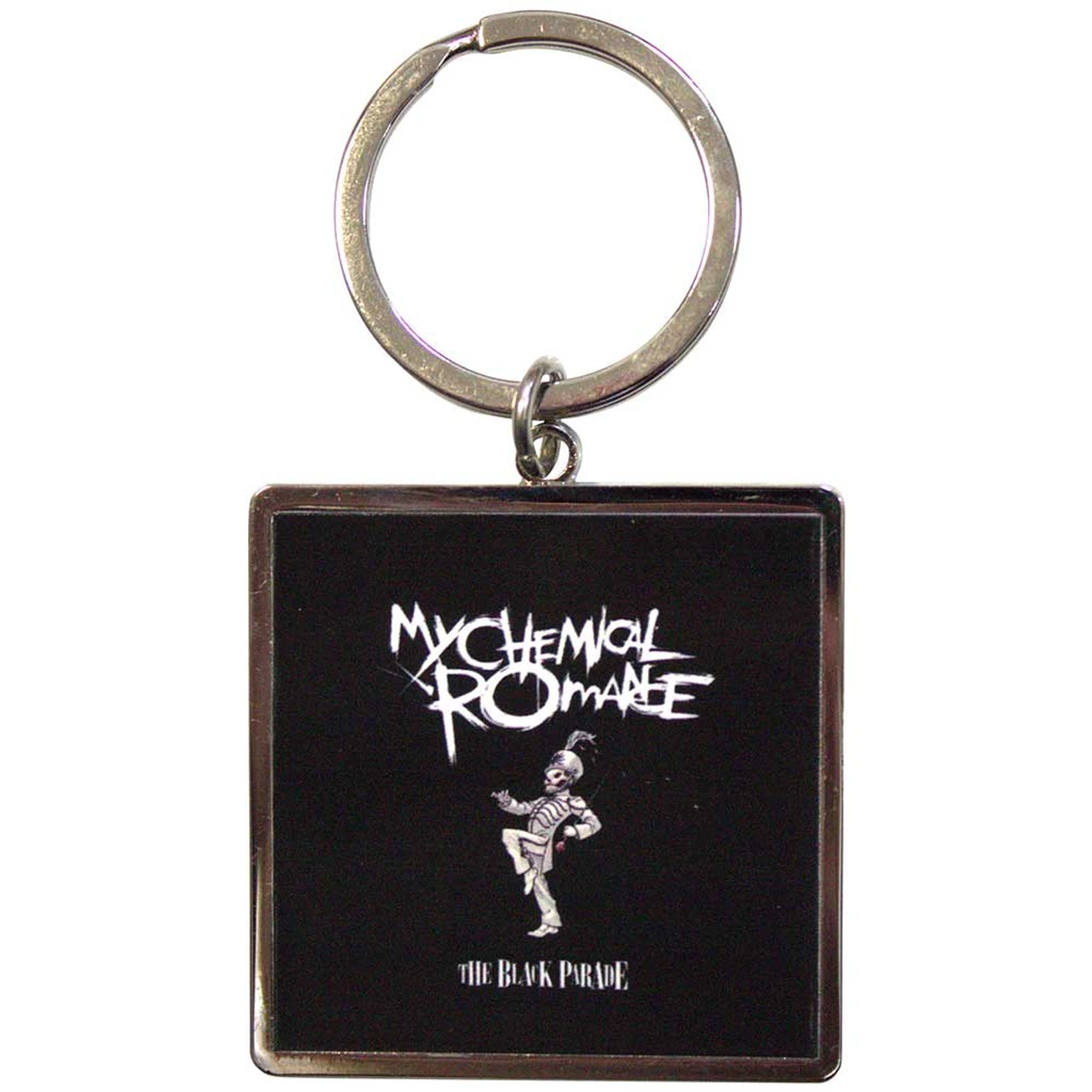 My Chemical Romance Metal Items Standard Keychains - The Black Parade Album Cover