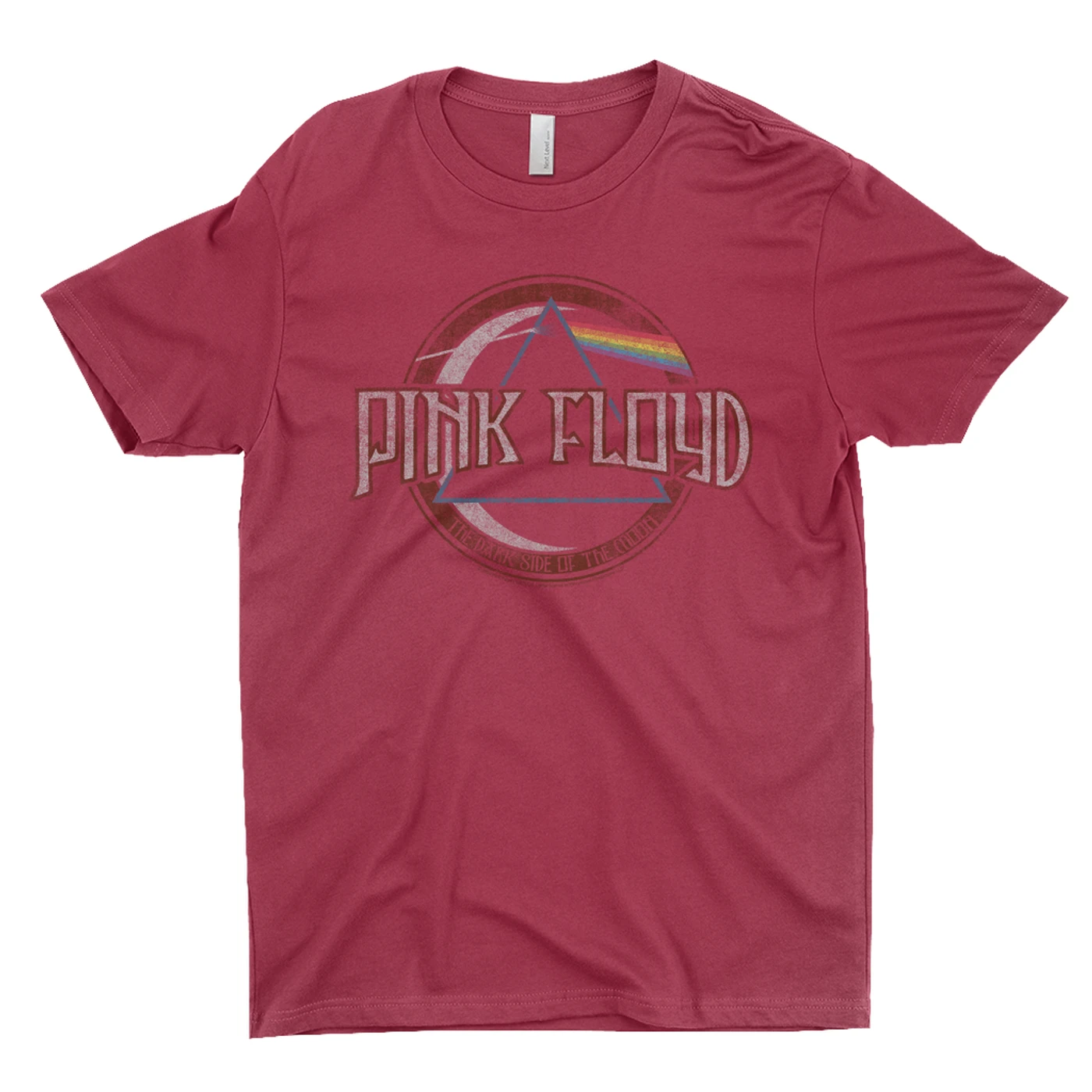 Pink Floyd T-Shirt | Dark Side Of The Moon Design Distressed Pink Floyd Shirt