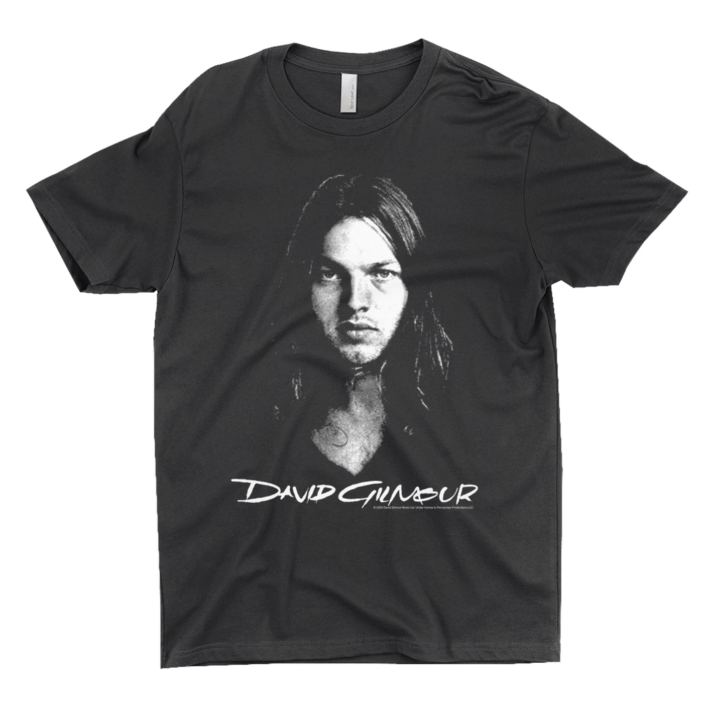 David Gilmour T-Shirt | David Gilmour Portrait And Logo David Gilmour Shirt