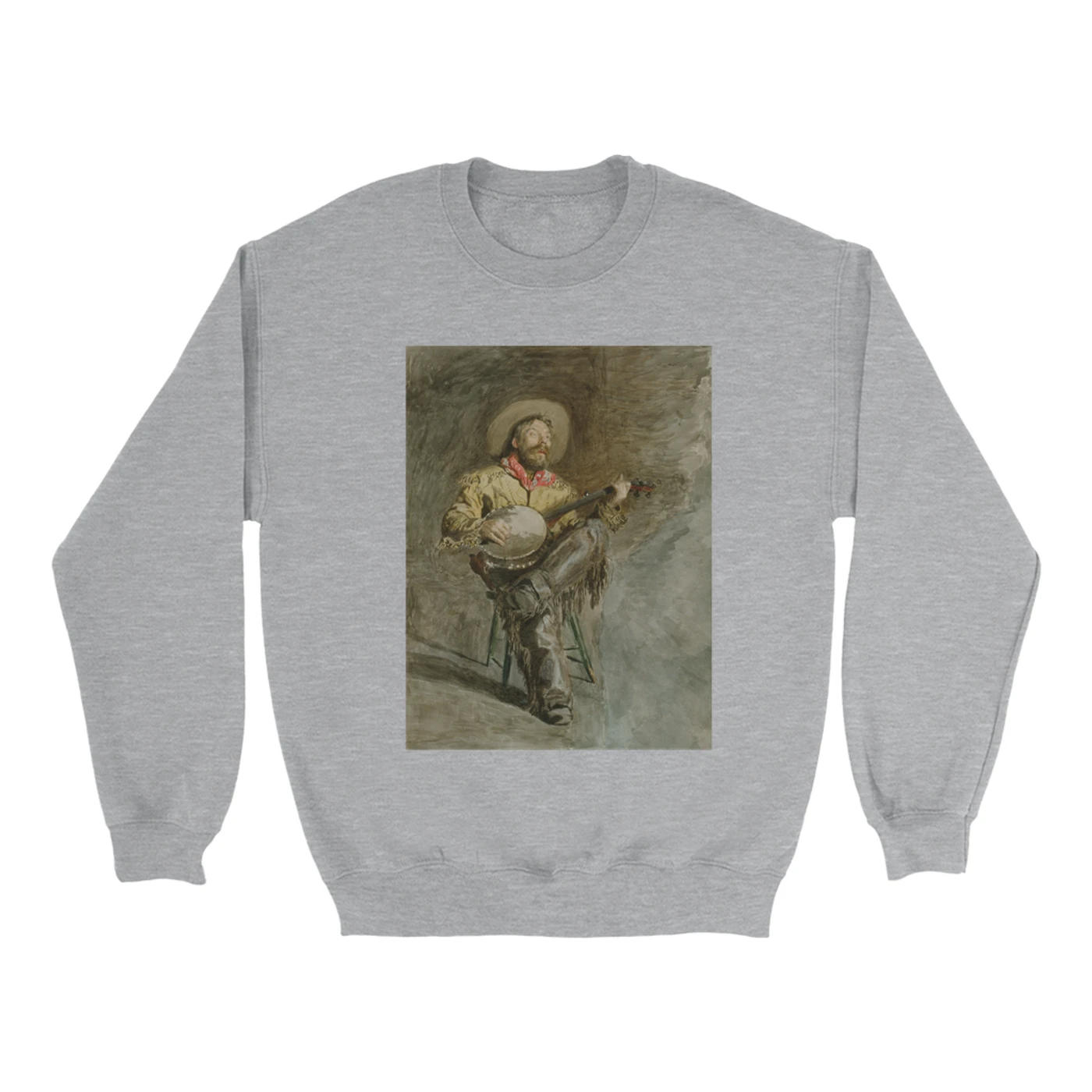 Merchbar Museum Series Sweatshirt | Cowboy Singing Merchbar Museum Series Sweatshirt