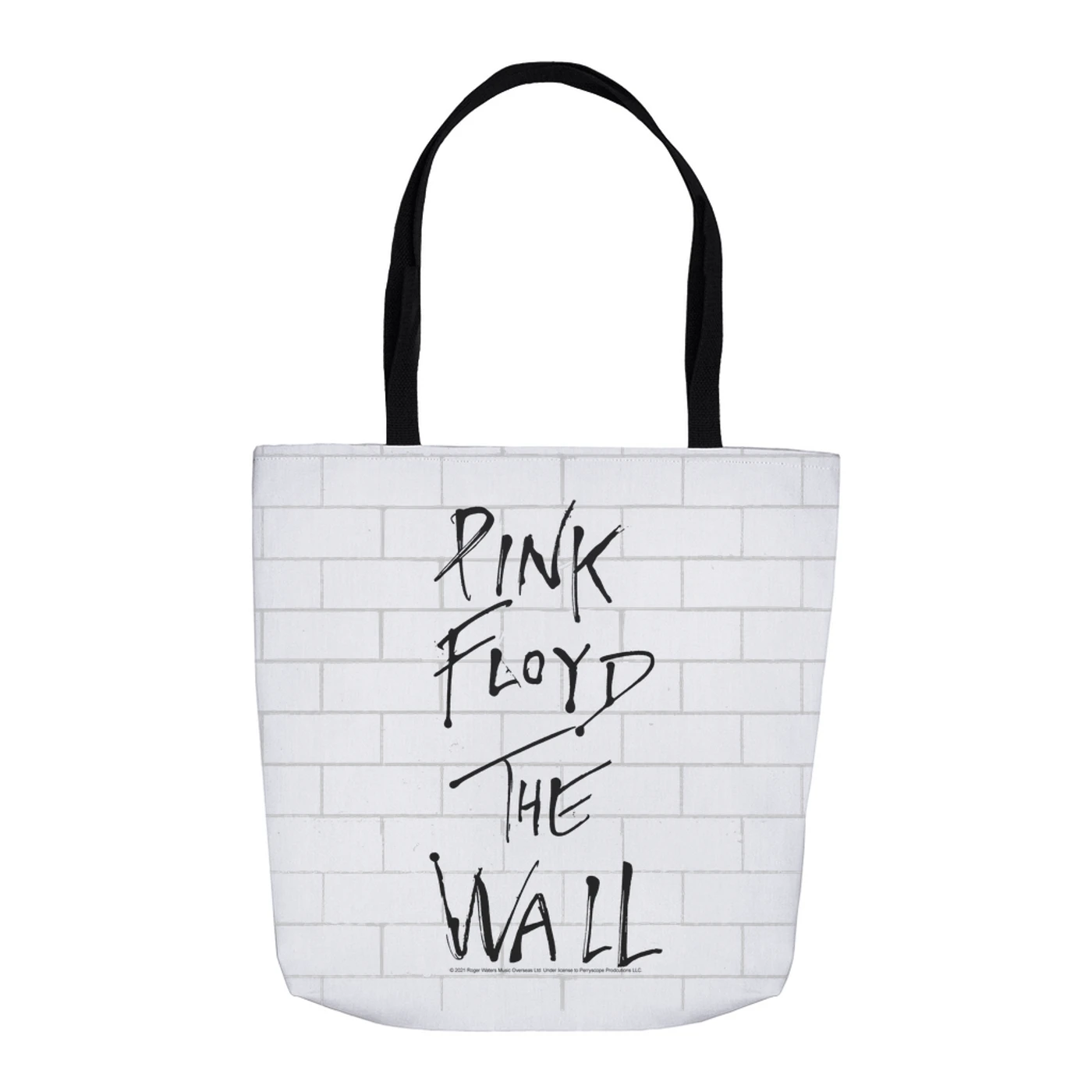 Pink Floyd Tote Bag | Pink Floyd The Wall Art Pink Floyd Bag (Merchbar Exclusive)