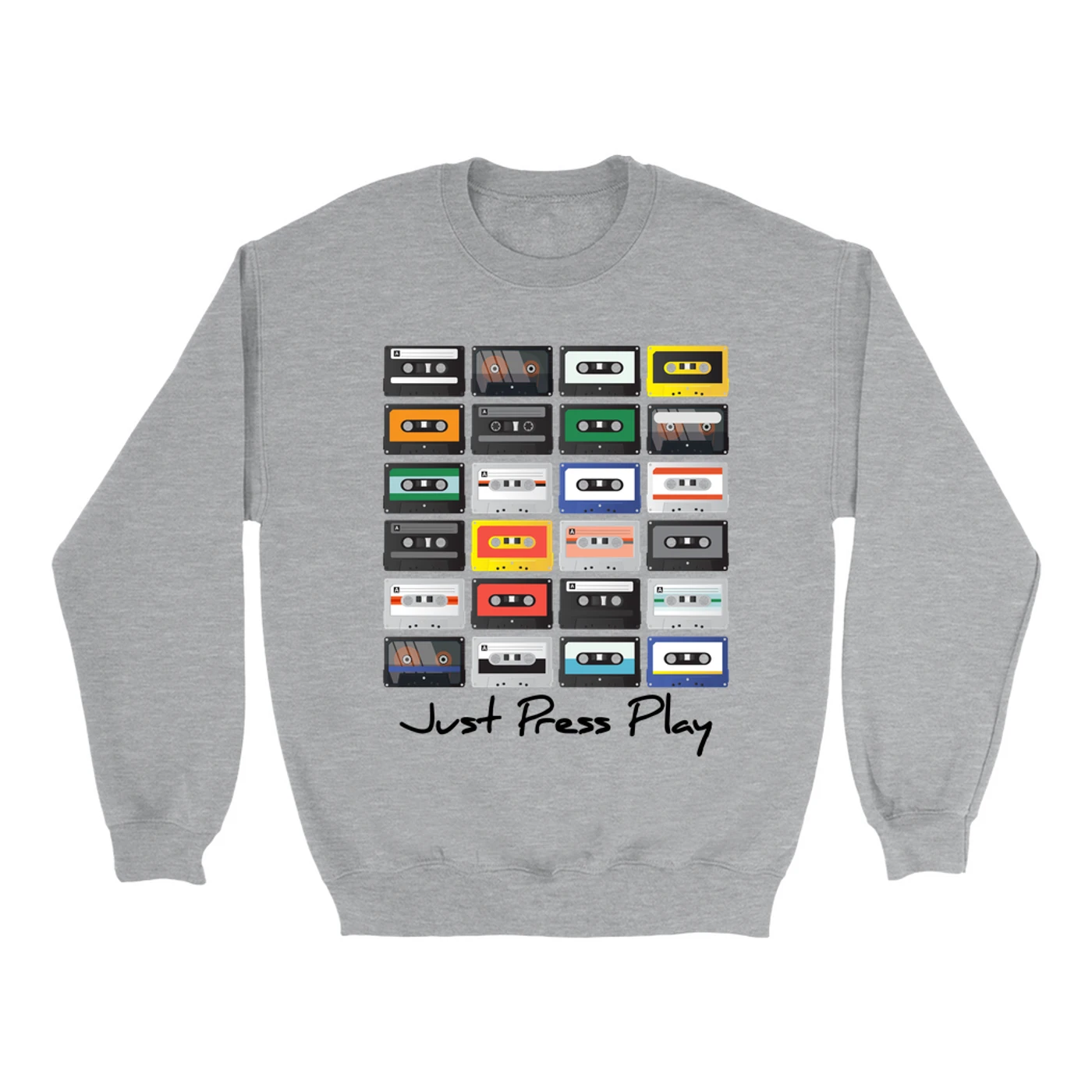 Merchbar Music Life Sweatshirt | Just Press Play Merchbar Music Life Sweatshirt