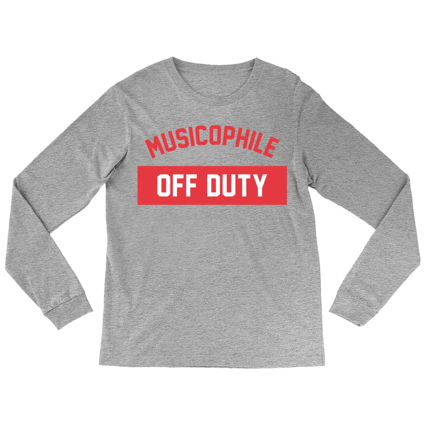 Music Life - Musicophile Merchbar Music Life Long Sleeve Shirt | Musicophile Off Duty Merchbar Music Life Shirt