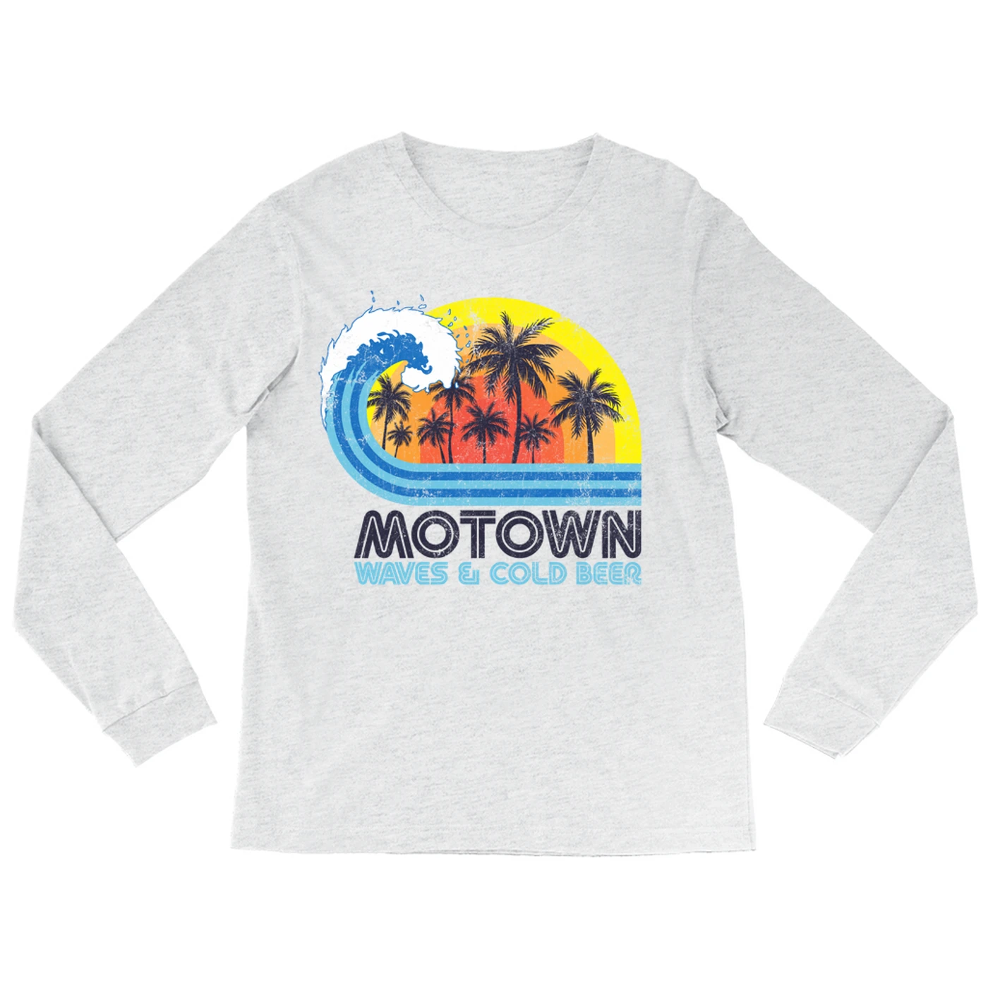 Music Life - Motown Merchbar Music Life Long Sleeve Shirt | Motown, Waves & Beer Merchbar Music Life Shirt