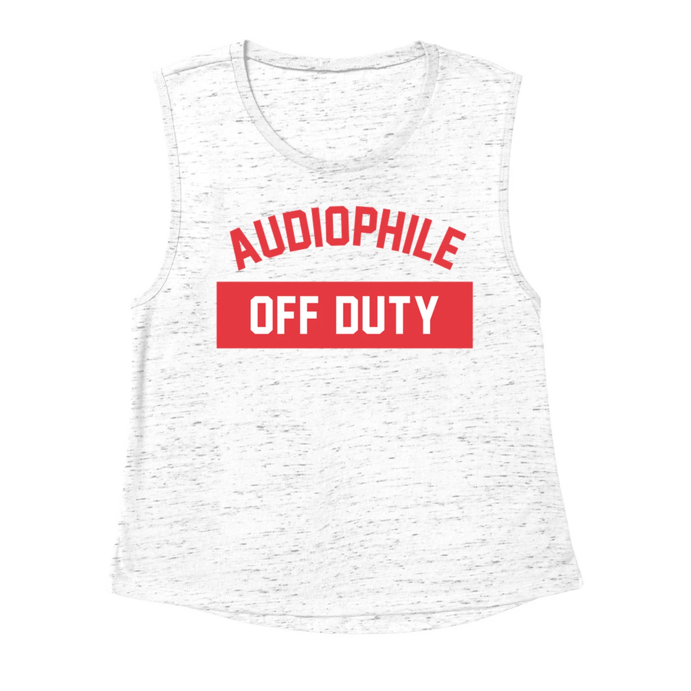 Music Life - Audiophile Merchbar Music Life Muscle Tank | Audiophile Off Duty Merchbar Music Life Tank Top