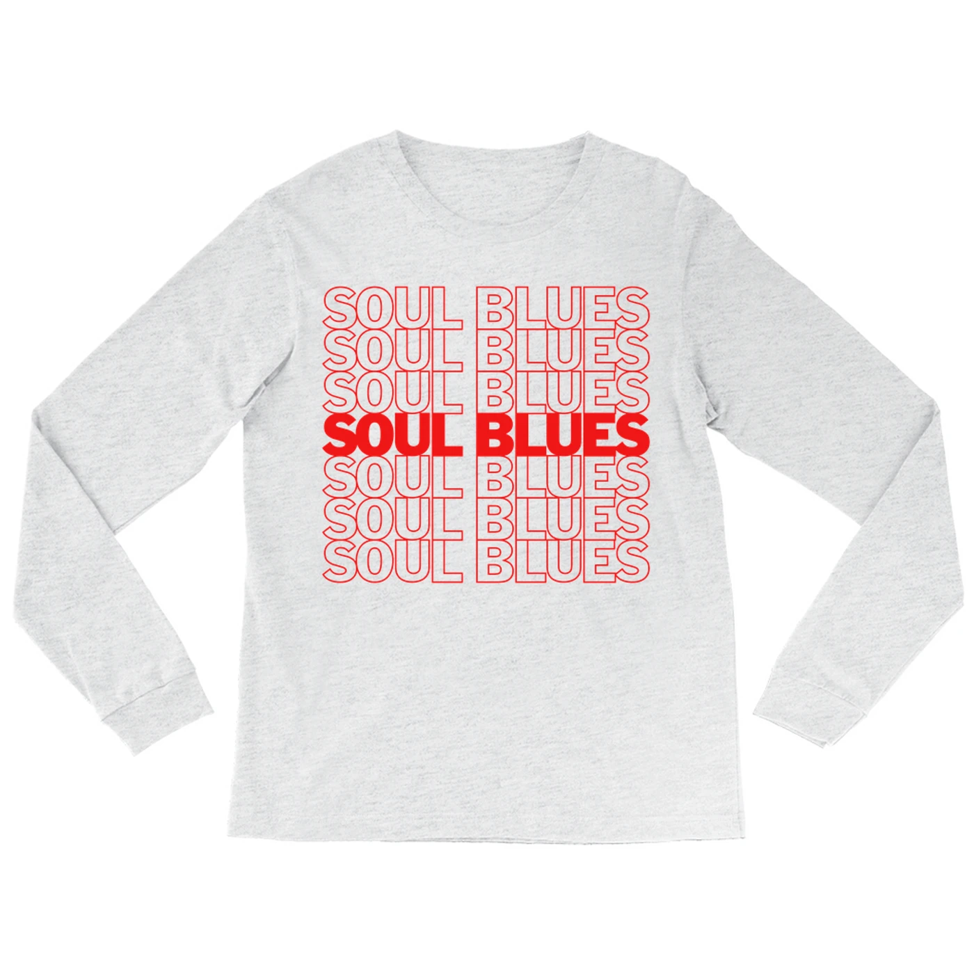 Music Life - Soul Merchbar Music Life Long Sleeve Shirt | Soul Blues On Repeat Merchbar Music Life Shirt