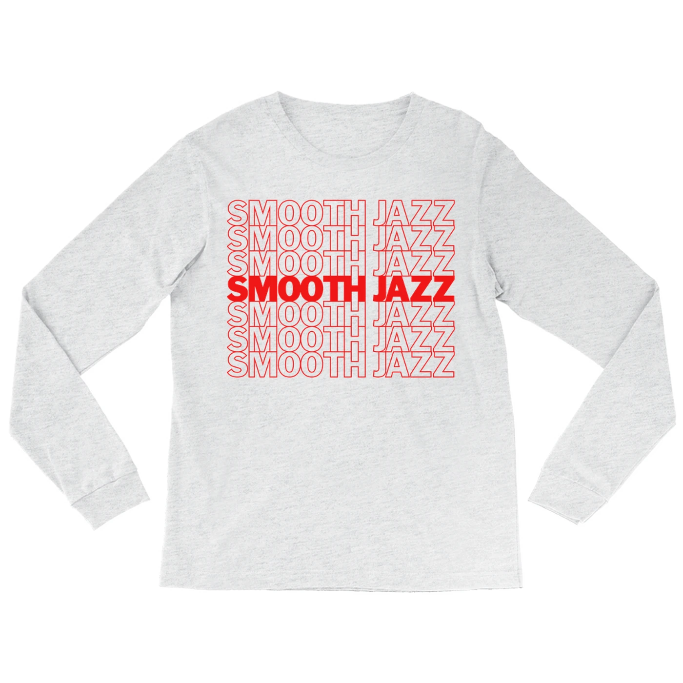 Music Life - Smooth Jazz Merchbar Music Life Long Sleeve Shirt | Smooth Jazz On Repeat Merchbar Music Life Shirt