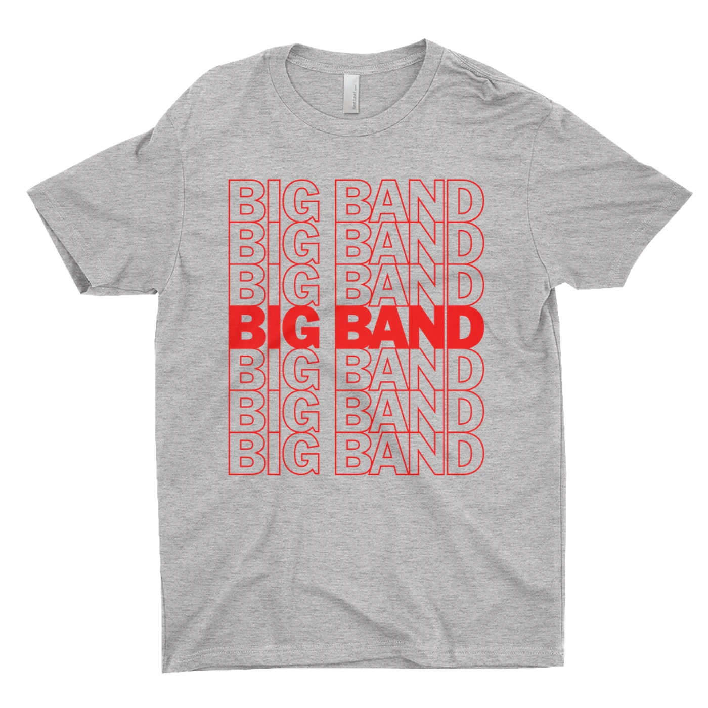 Music Life - Big Band Merchbar Music Life T-Shirt | Big Band On Repeat Merchbar Music Life Shirt
