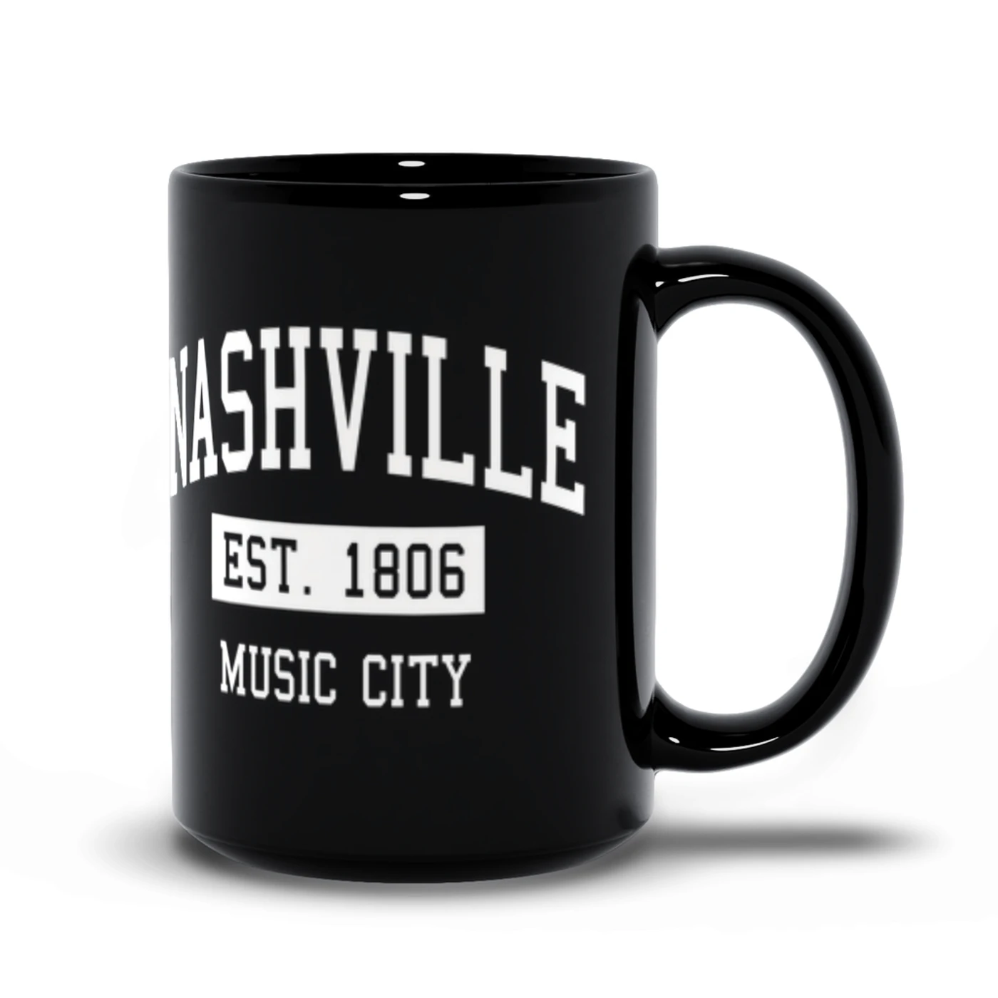 Merchbar Music Life Mug | Nashville Music City Est. 1806 Merchbar Music Life Mug
