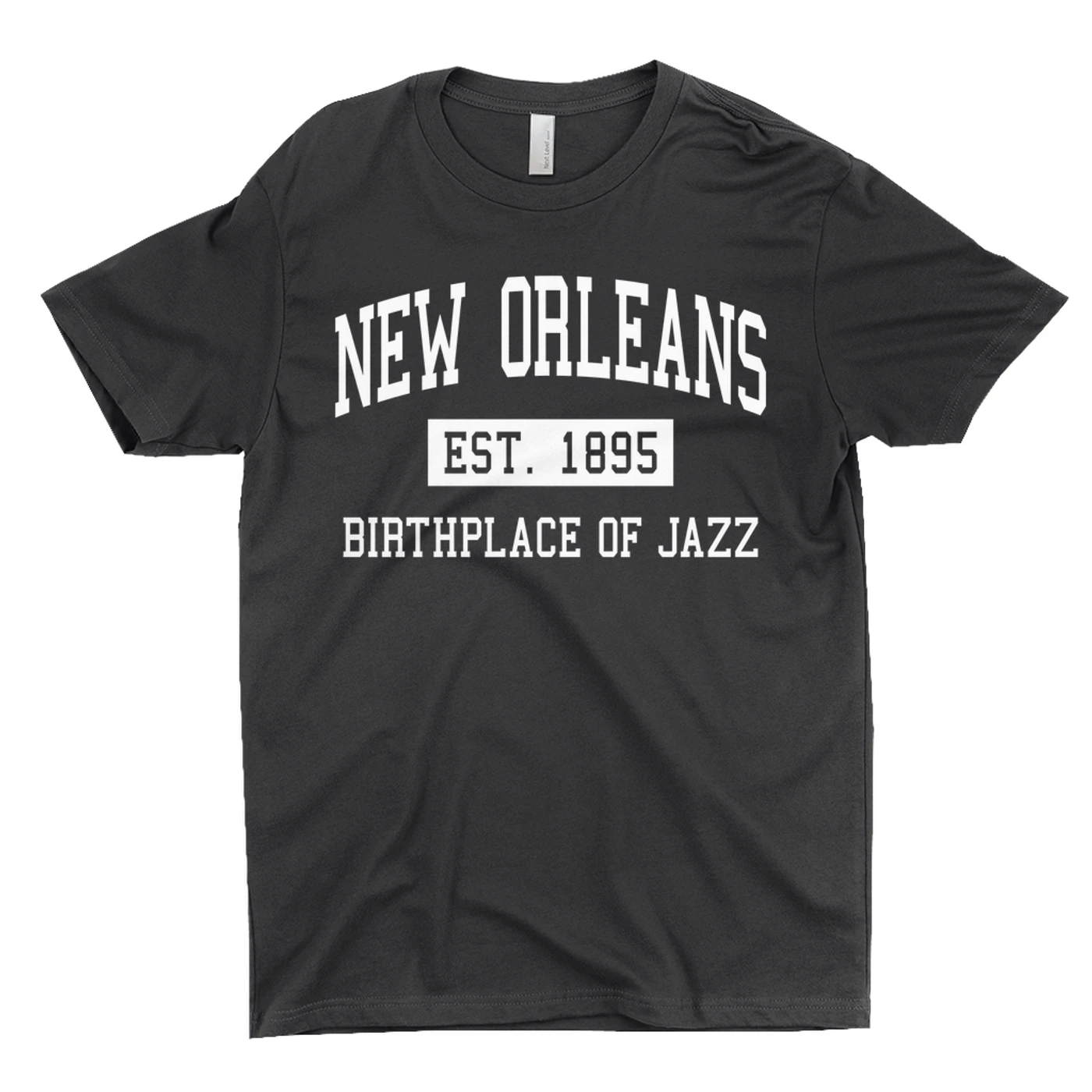 Music Life - Jazz Merchbar Music Life T-Shirt | New Orleans Birthplace of Jazz Est. 1895 Merchbar Music Life Shirt