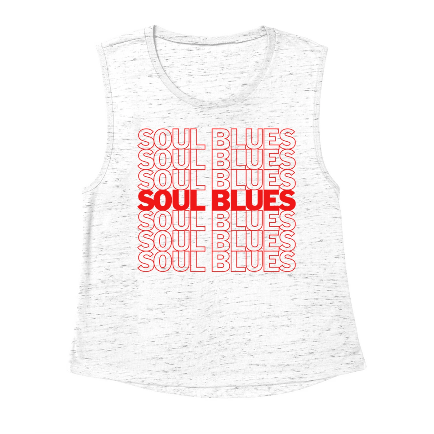 Music Life - Soul Merchbar Music Life Muscle Tank | Soul Blues On Repeat Merchbar Music Life Shirt