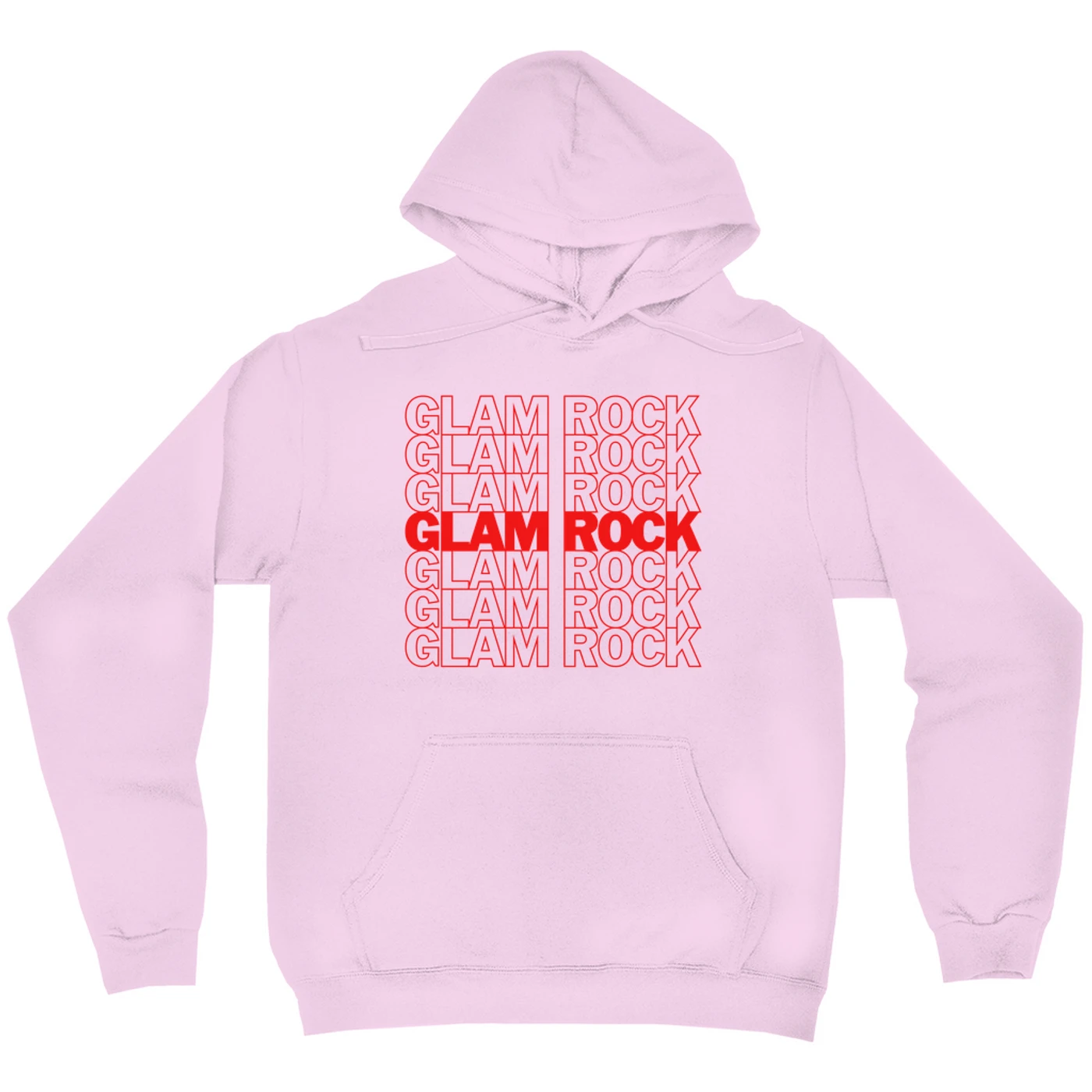 Music Life - Glam Rock Merchbar Music Life Hoodie | Glam Rock On Repeat Merchbar Music Life Hoodie
