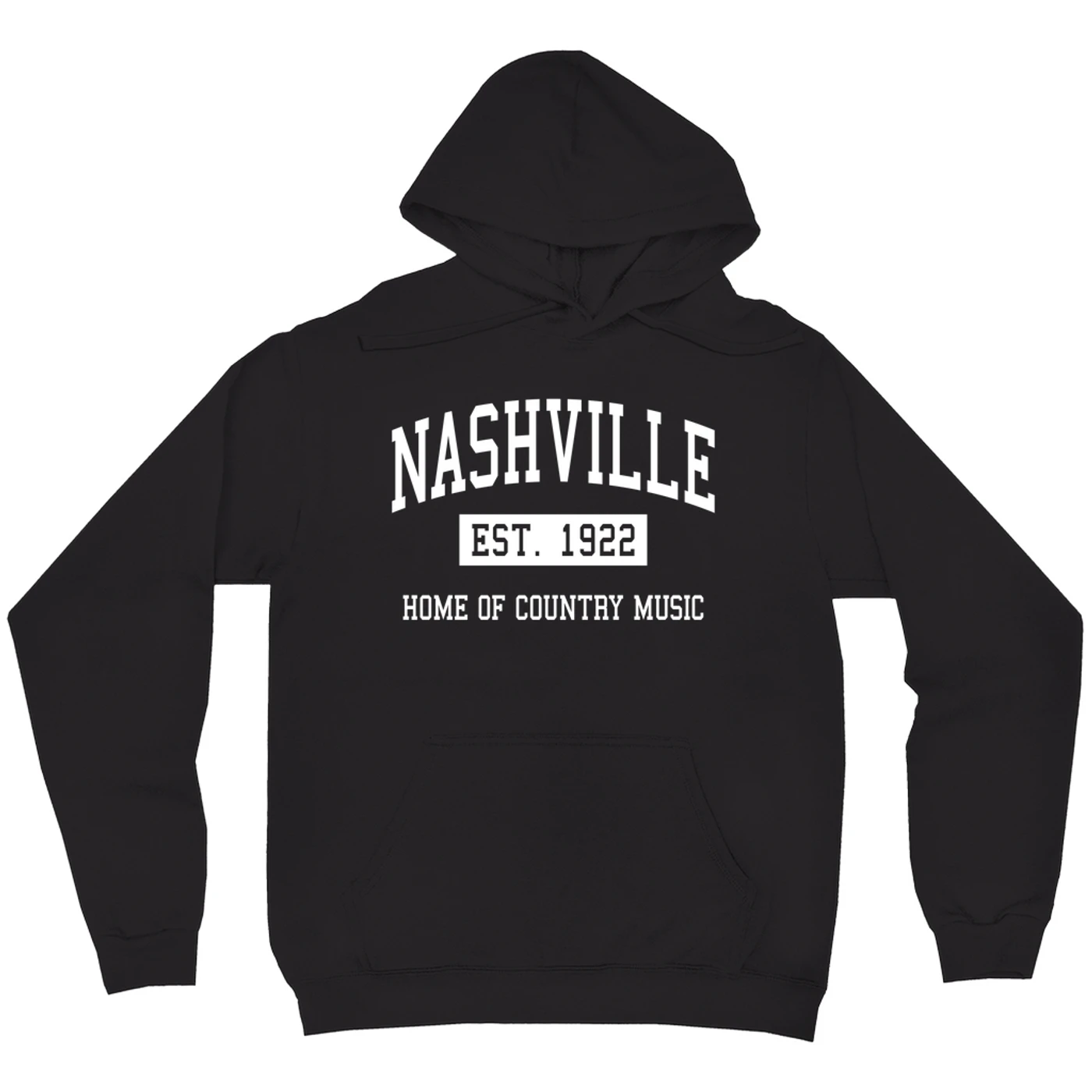 Merchbar Music Life Hoodie | Nashville Home of Music Life - Country Music Est. 1922 Merchbar Music Life Hoodie