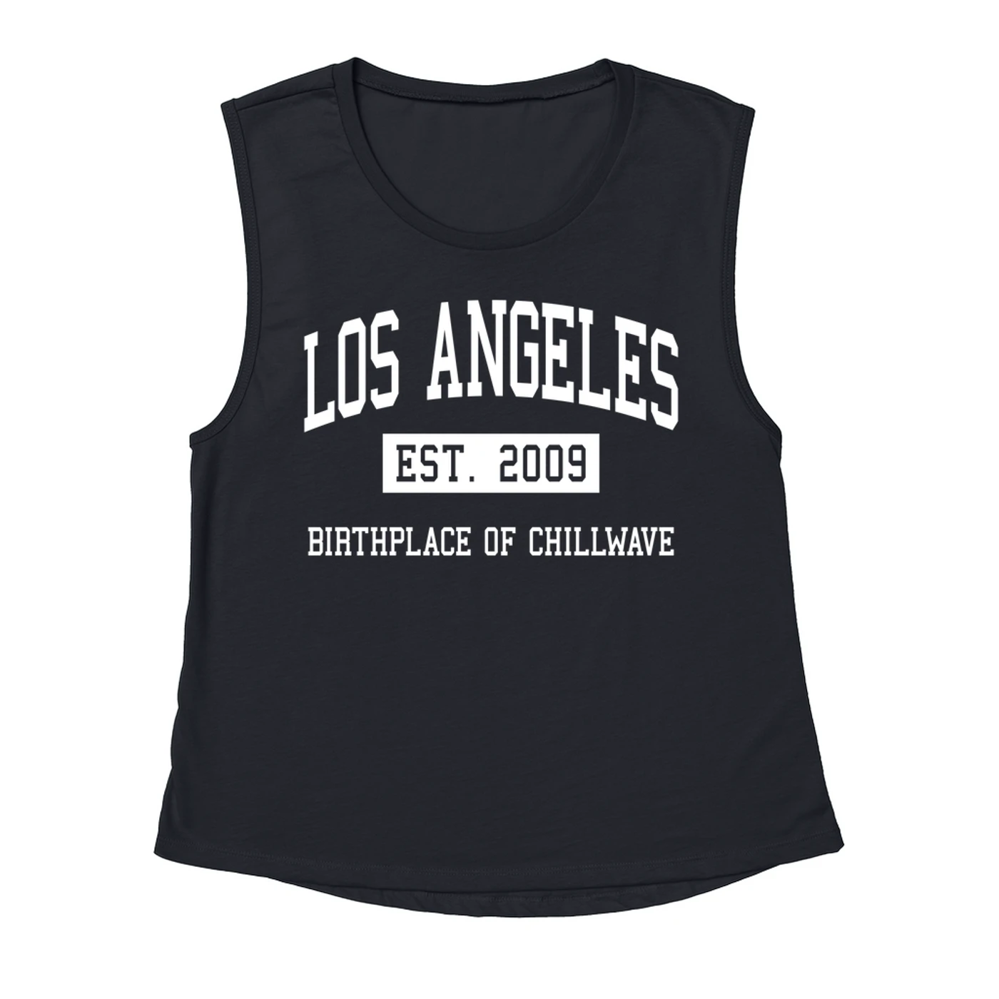 Music Life - Chillwave Merchbar Music Life Muscle Tank | Los Angeles Birthplace of Chillwave Est. 2009 Merchbar Music Life Tank Top