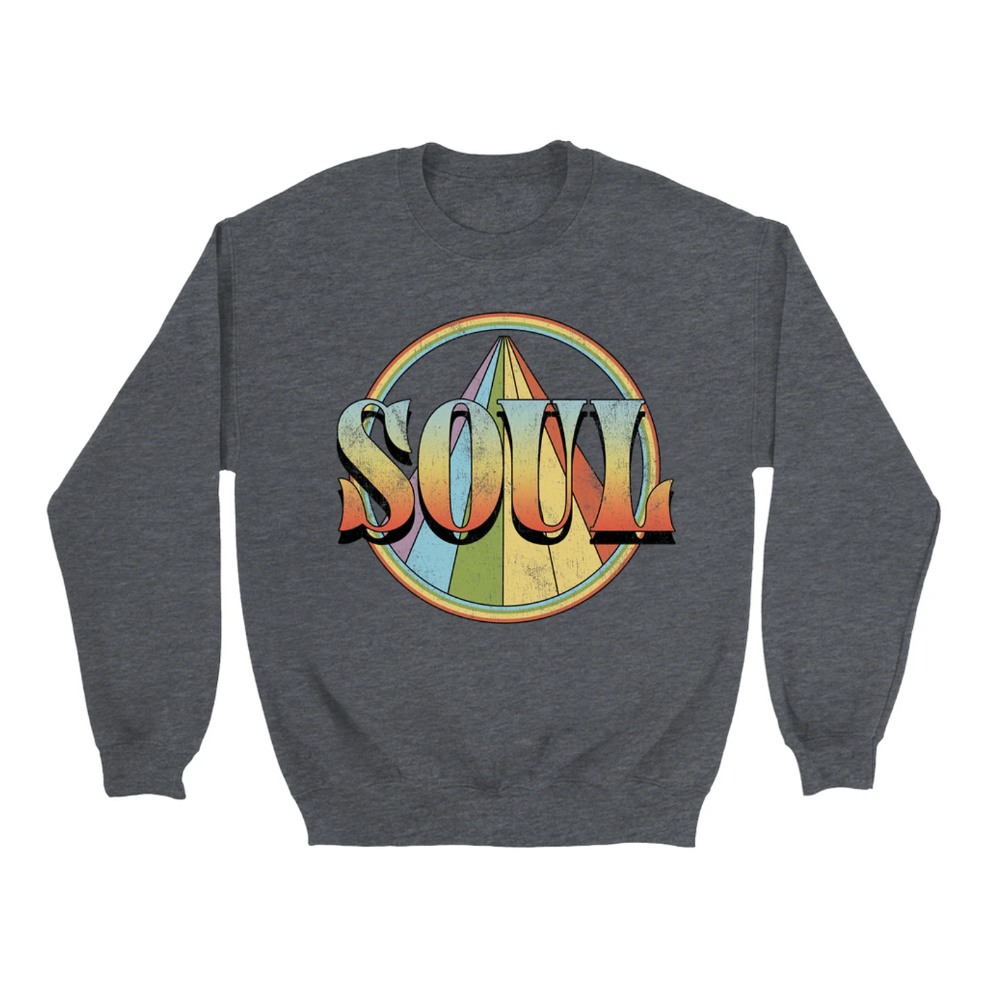 Music Life - Soul Merchbar Music Life Sweatshirt | Retro Soul Distressed Merchbar Music Life Sweatshirt