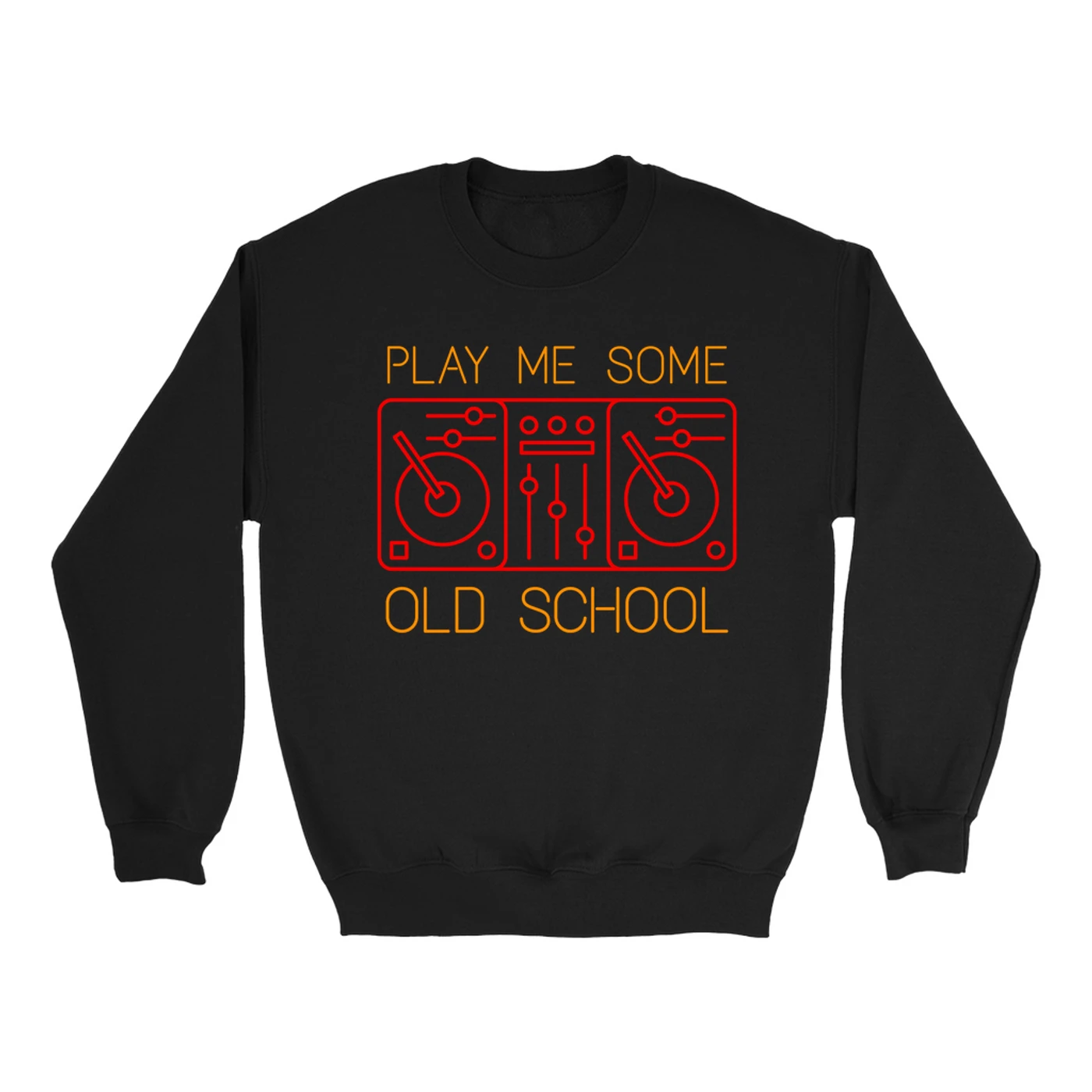 Music Life - Old School Merchbar Music Life Sweatshirt | Play Me Some Old School Merchbar Music Life Sweatshirt