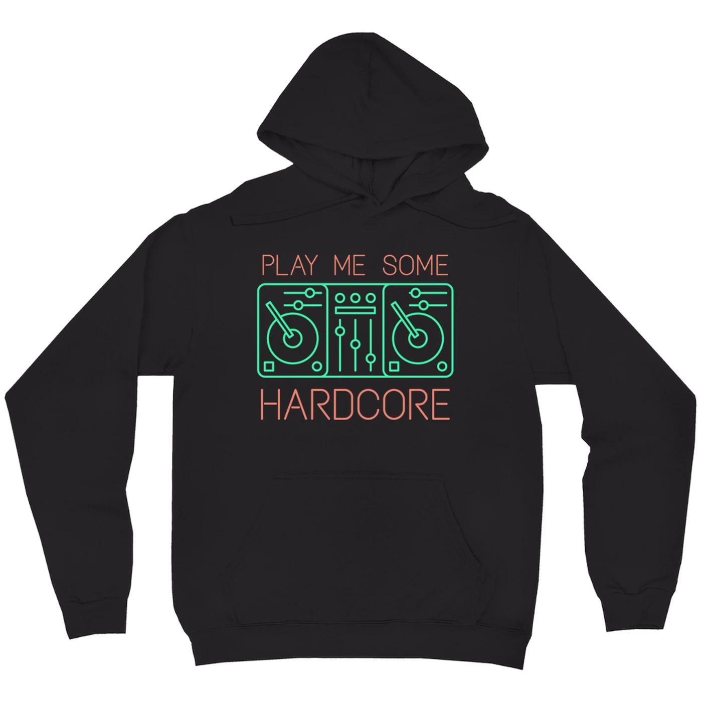 Music Life - Hardcore Merchbar Music Life Hoodie | Play Me Some Hardcore Merchbar Music Life Hoodie