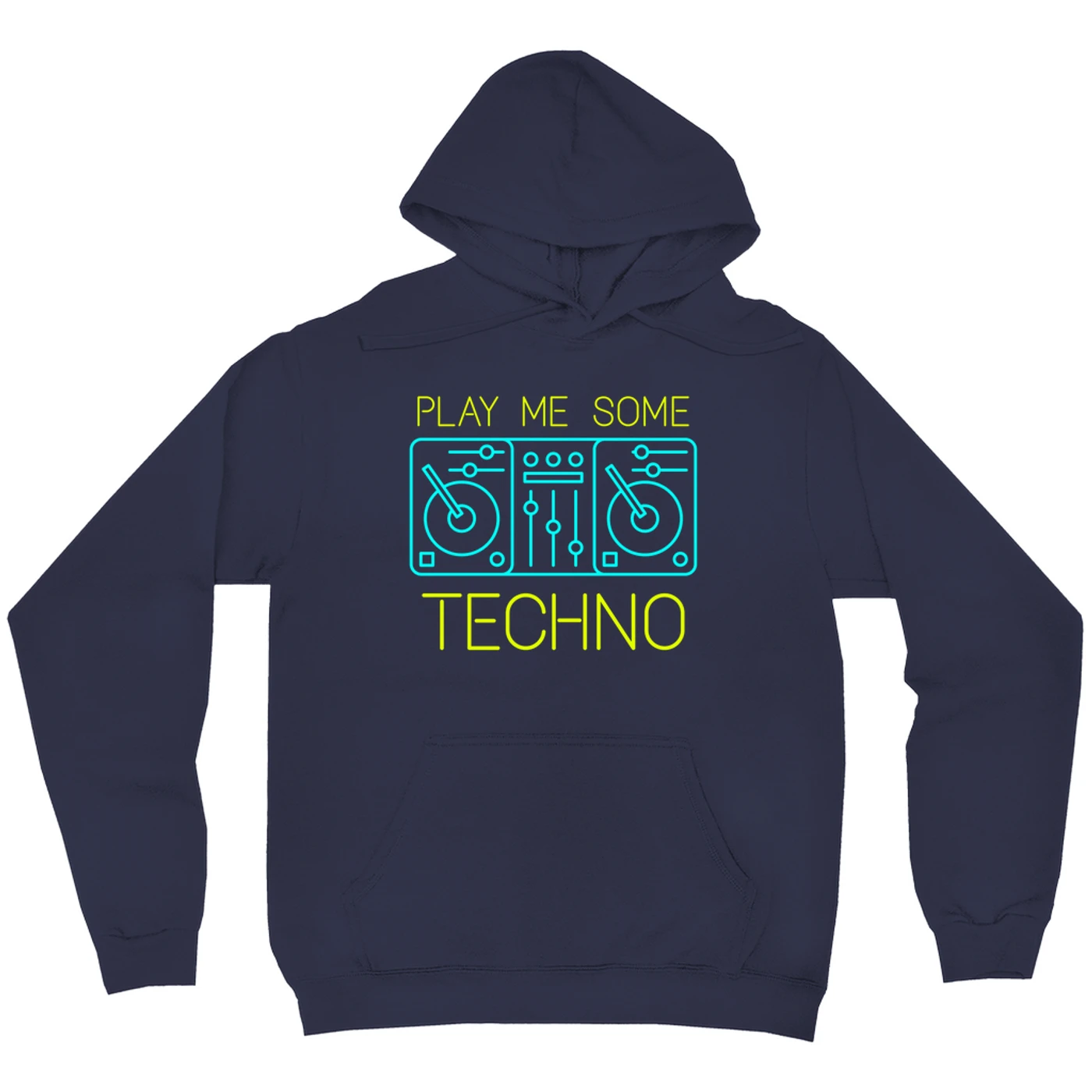 Music Life - Techno Merchbar Music Life Hoodie | Play Me Some Techno Merchbar Music Life Hoodie