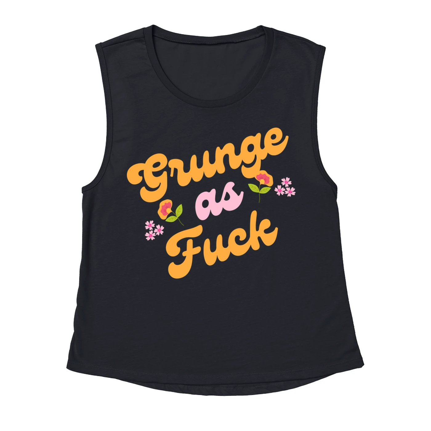 Music Life - Grunge Merchbar Music Life Muscle Tank | Grunge AF Merchbar Music Life Tank Top