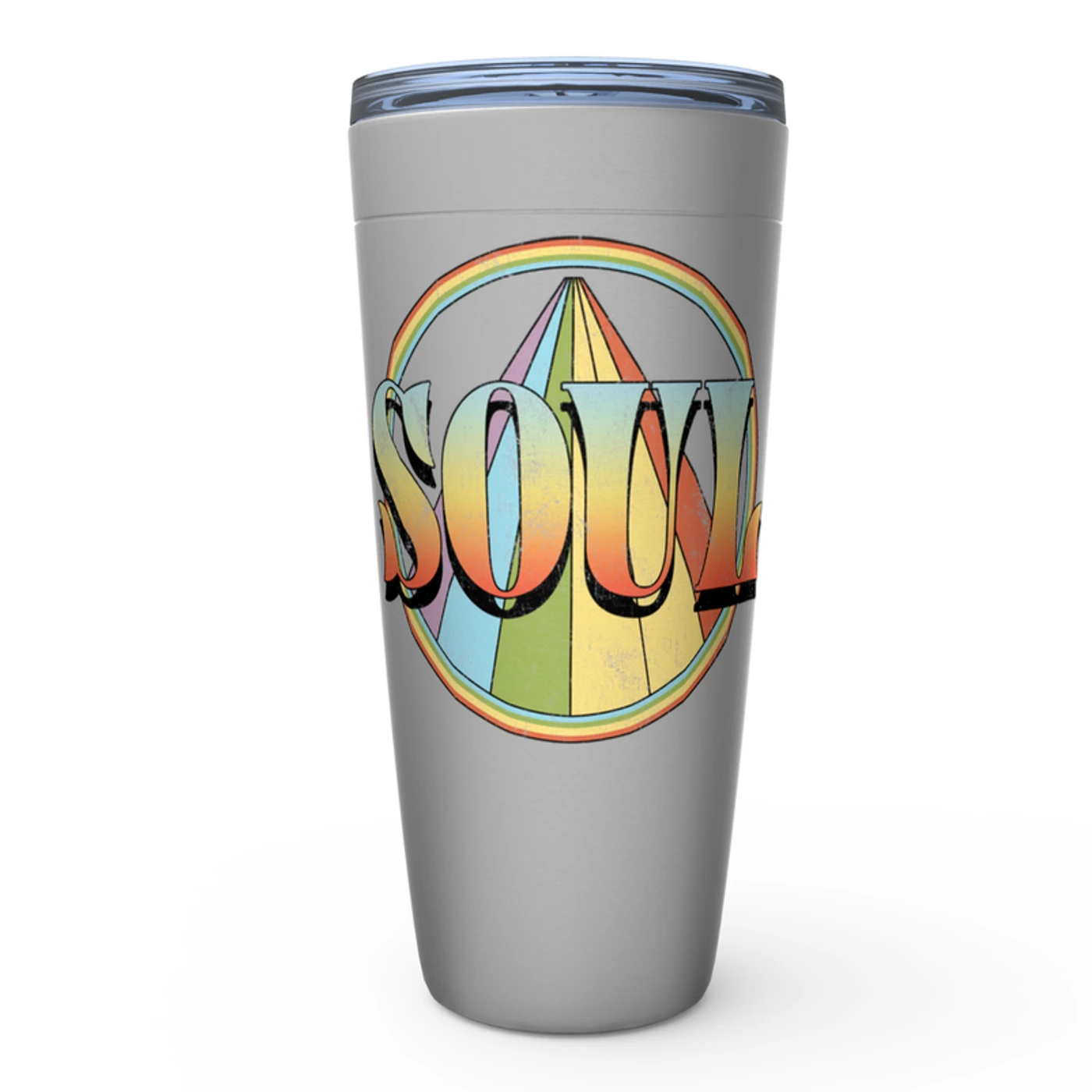 Music Life - Soul Merchbar Music Life Viking Tumbler | Retro Soul Distressed Merchbar Music Life Tumbler