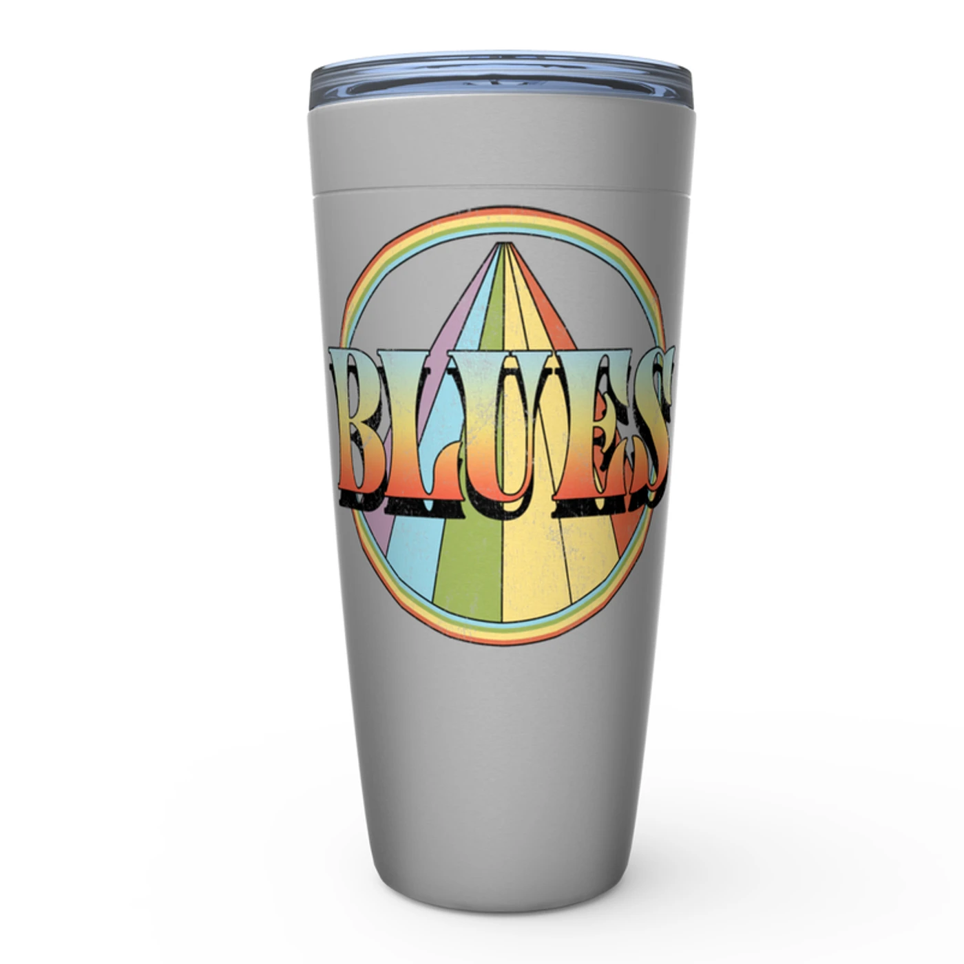 Music Life - Blues Merchbar Music Life Viking Tumbler | Retro Blues Distressed Merchbar Music Life Tumbler