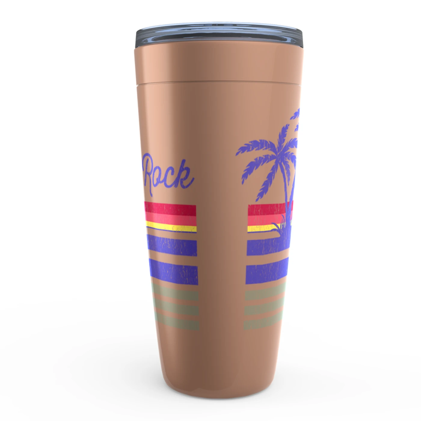 Merchbar Music Life Viking Tumbler | Yacht Rock Sunset Merchbar Music Life Tumbler