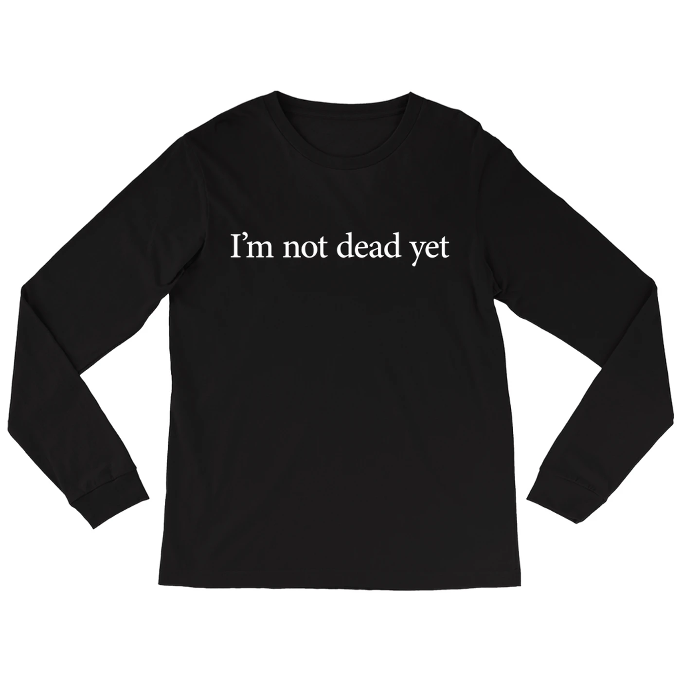 Guns N' Roses Long Sleeve Shirt | I'm Not Dead Yet Worn By Slash Guns N' Roses Shirt