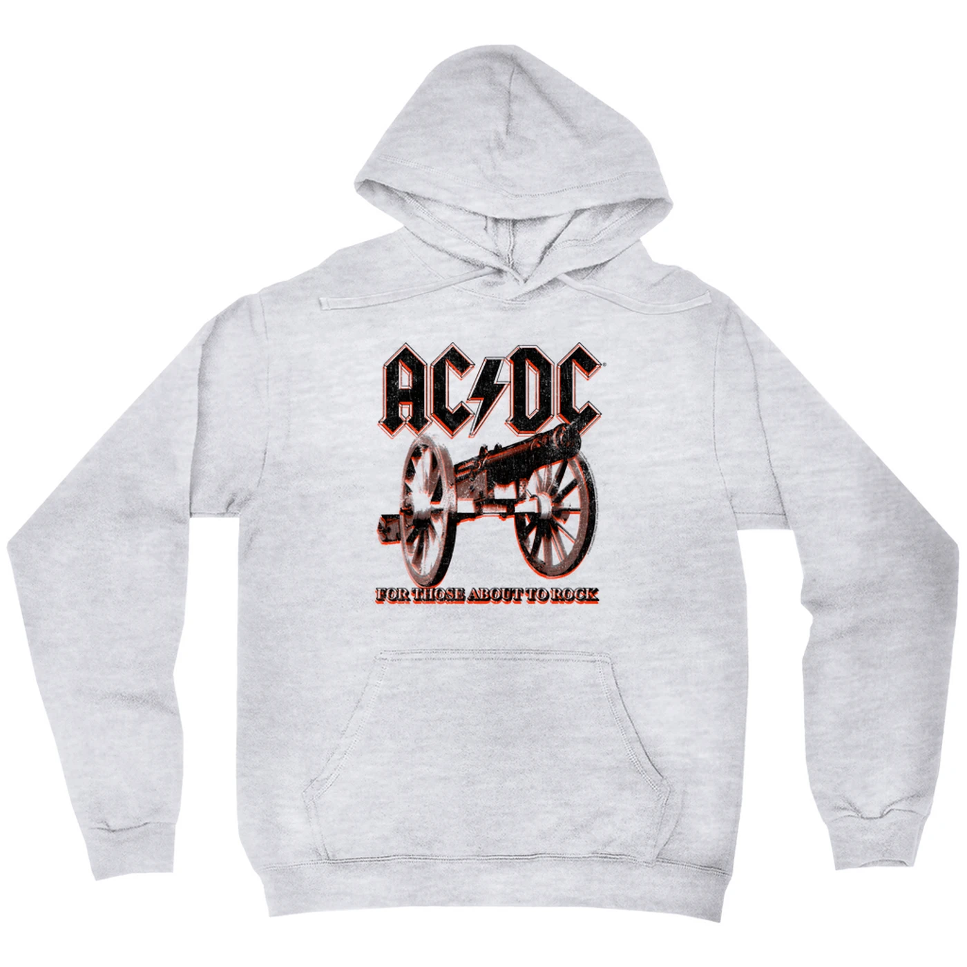 AC/DC Hoodie | Neon For Those About To Rock Cannon ACDC Hoodie