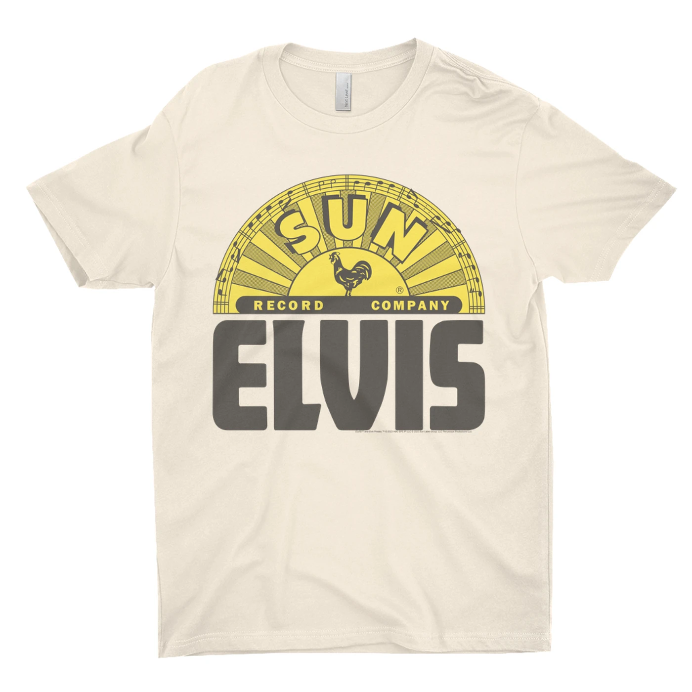 Sun Records T-Shirt | Elvis Presley Bold Record Label Logo Sun Records Shirt