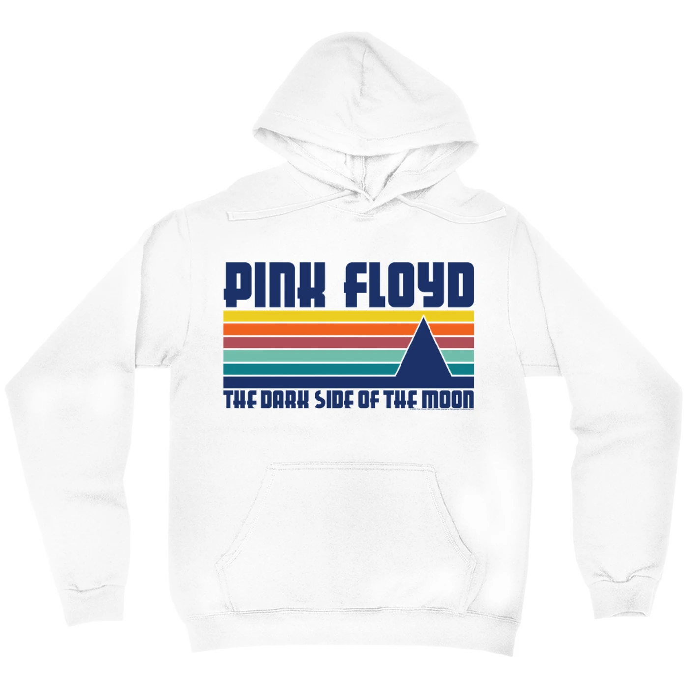 Pink Floyd Hoodie | Retro Modern Dark Side Of The Moon (Merchbar Exclusive) Pink Floyd Hoodie