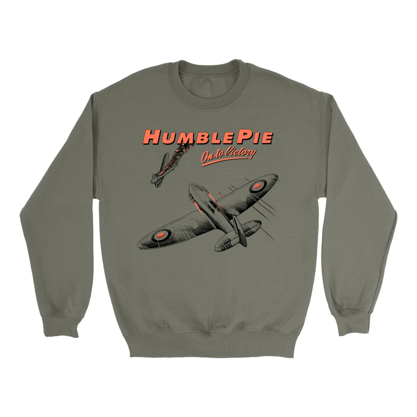Humble Pie Sweatshirt | On To Victory Album Design Humble Pie Sweatshirt