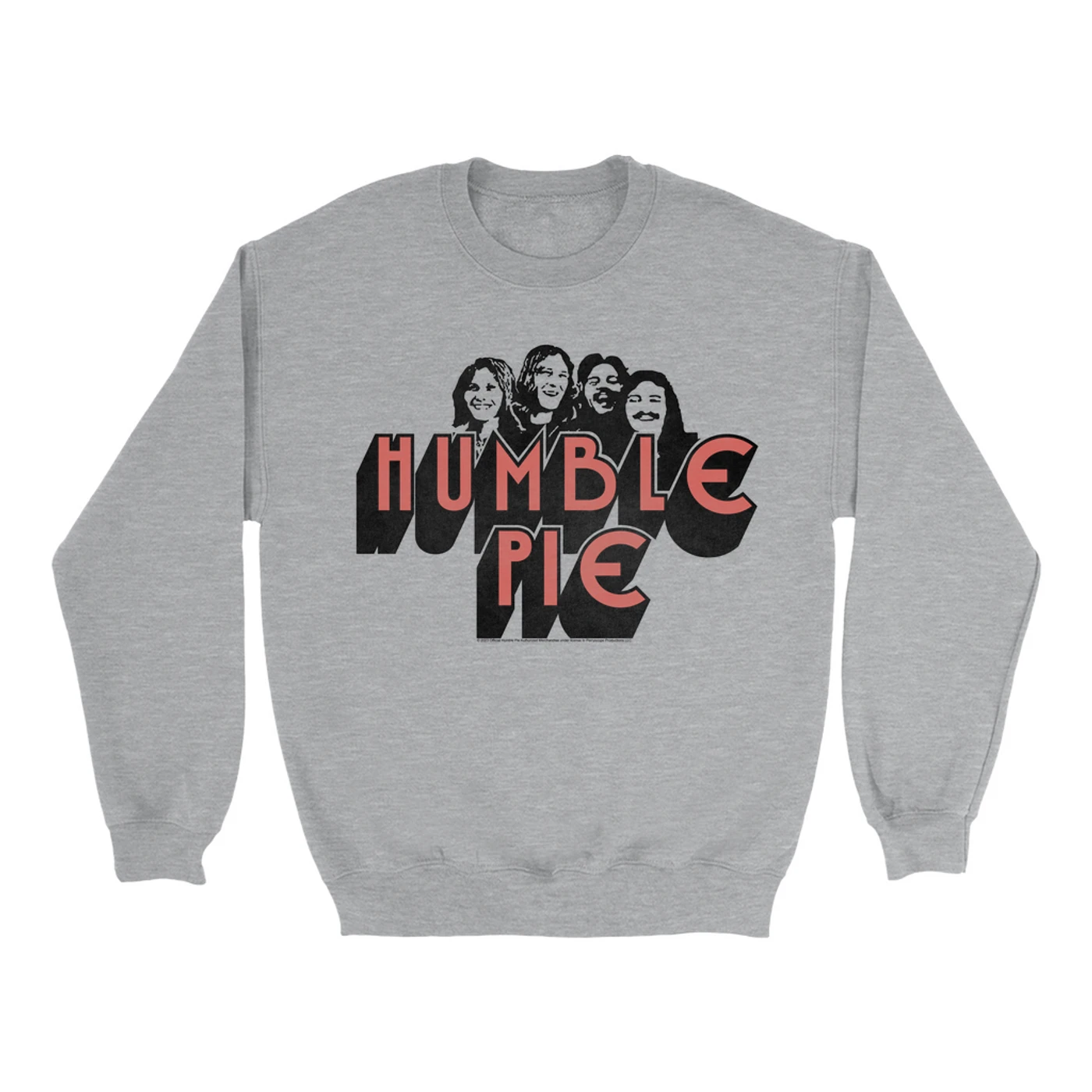 Humble Pie Sweatshirt | Group Image Poster Design Humble Pie Sweatshirt