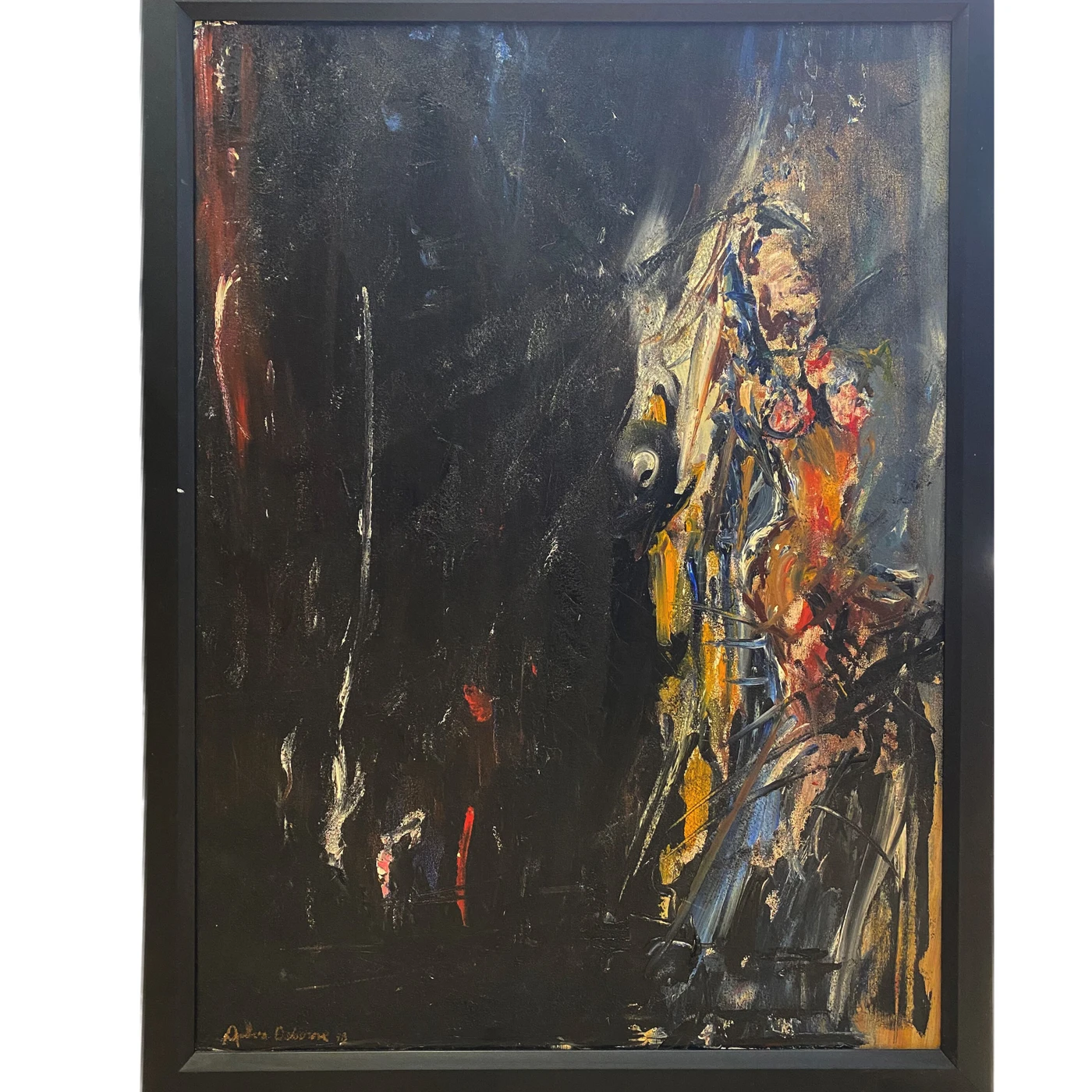 Anders Osborne Seductive Darkness  -  Oil on Canvas  -  33 1/2" x 43 1/2"