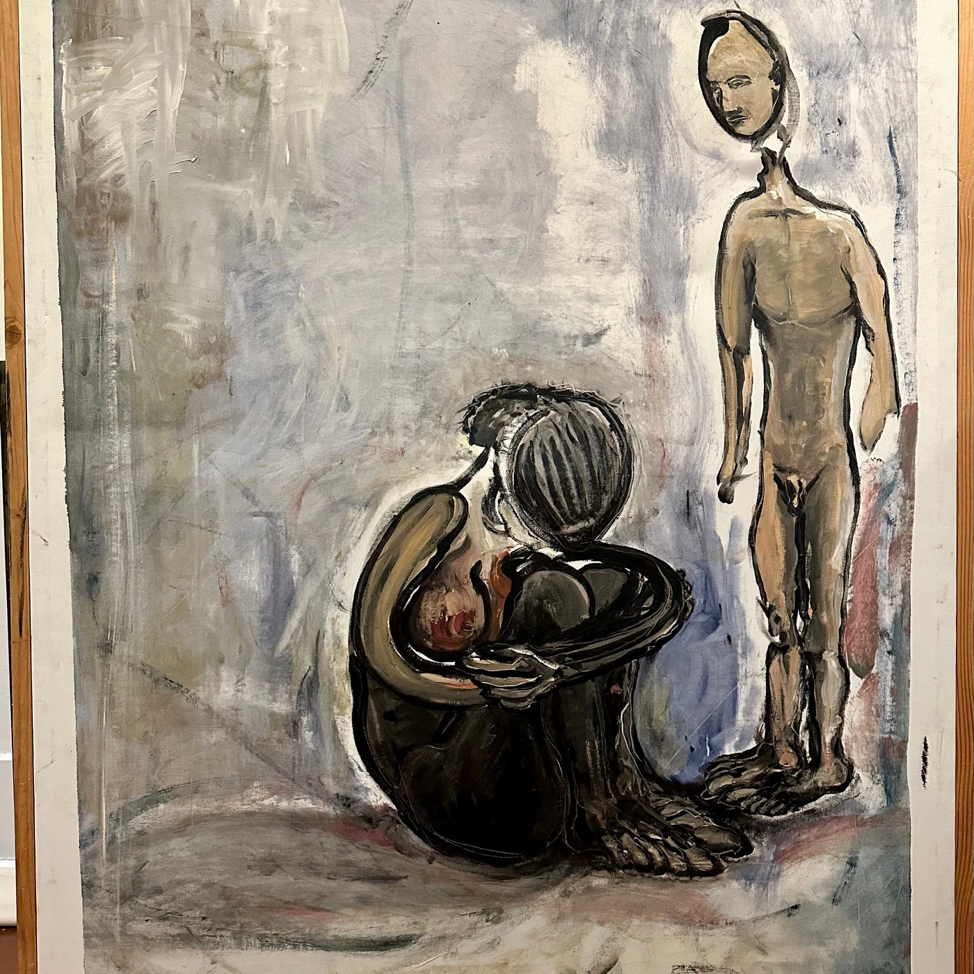 Anders Osborne "Witness" - Oil on Canvas