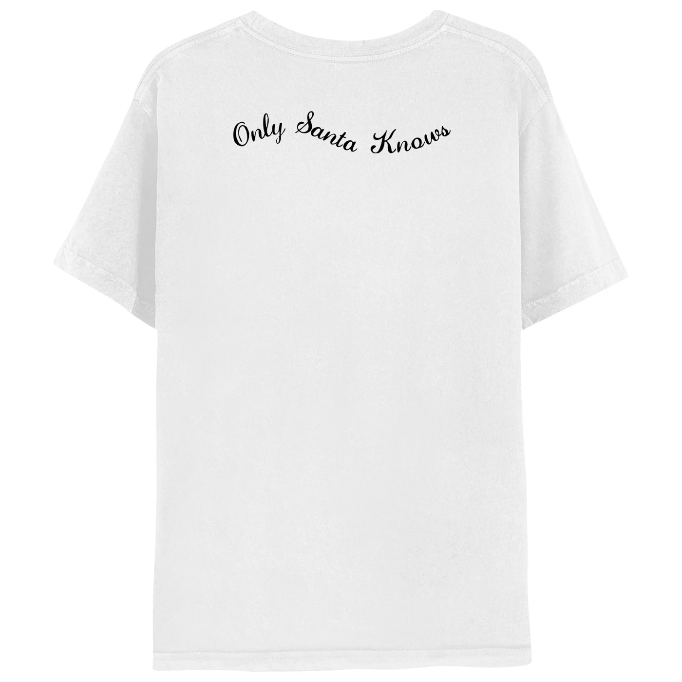 Delta Goodrem Only Santa Knows Tee - White