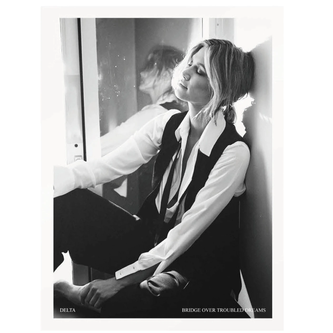 Delta Goodrem Bridge Over Troubled Dreams Lithographic Poster Print