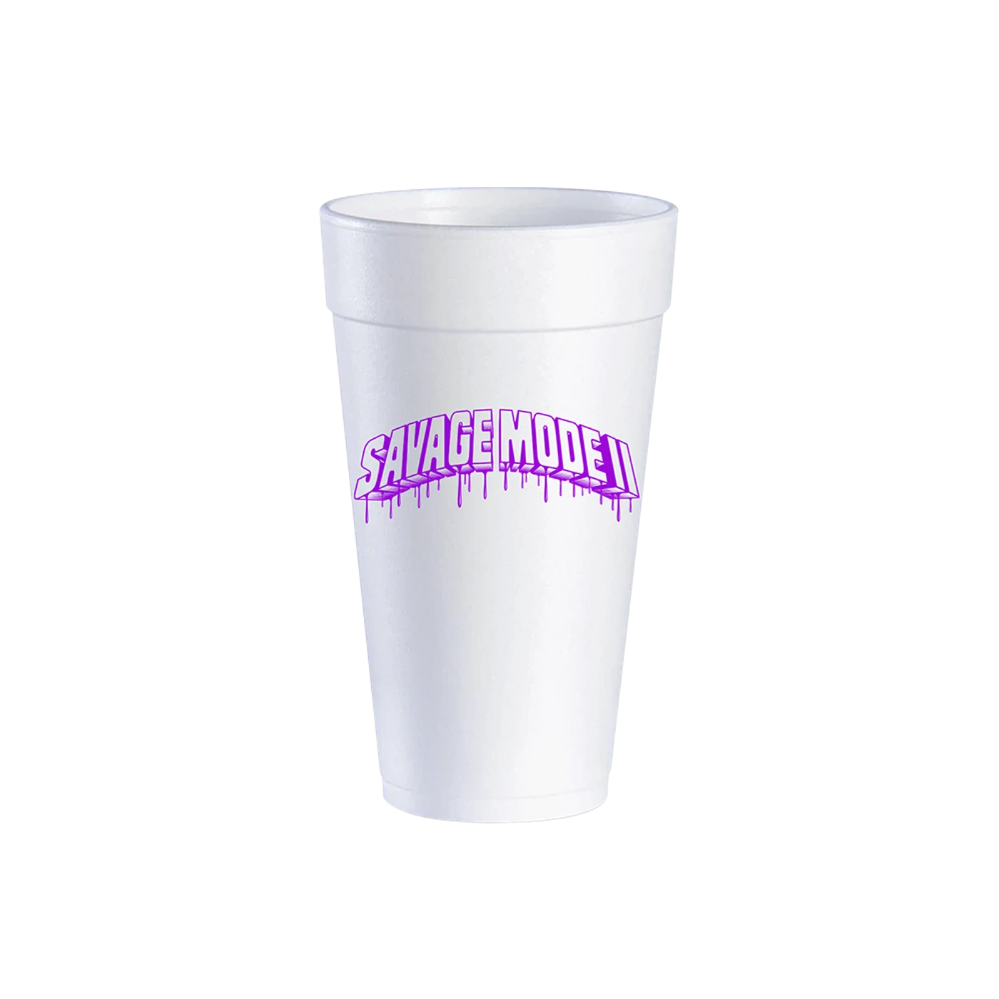 21 Savage Chopped Not Slopped Styrofoam Cup Set
