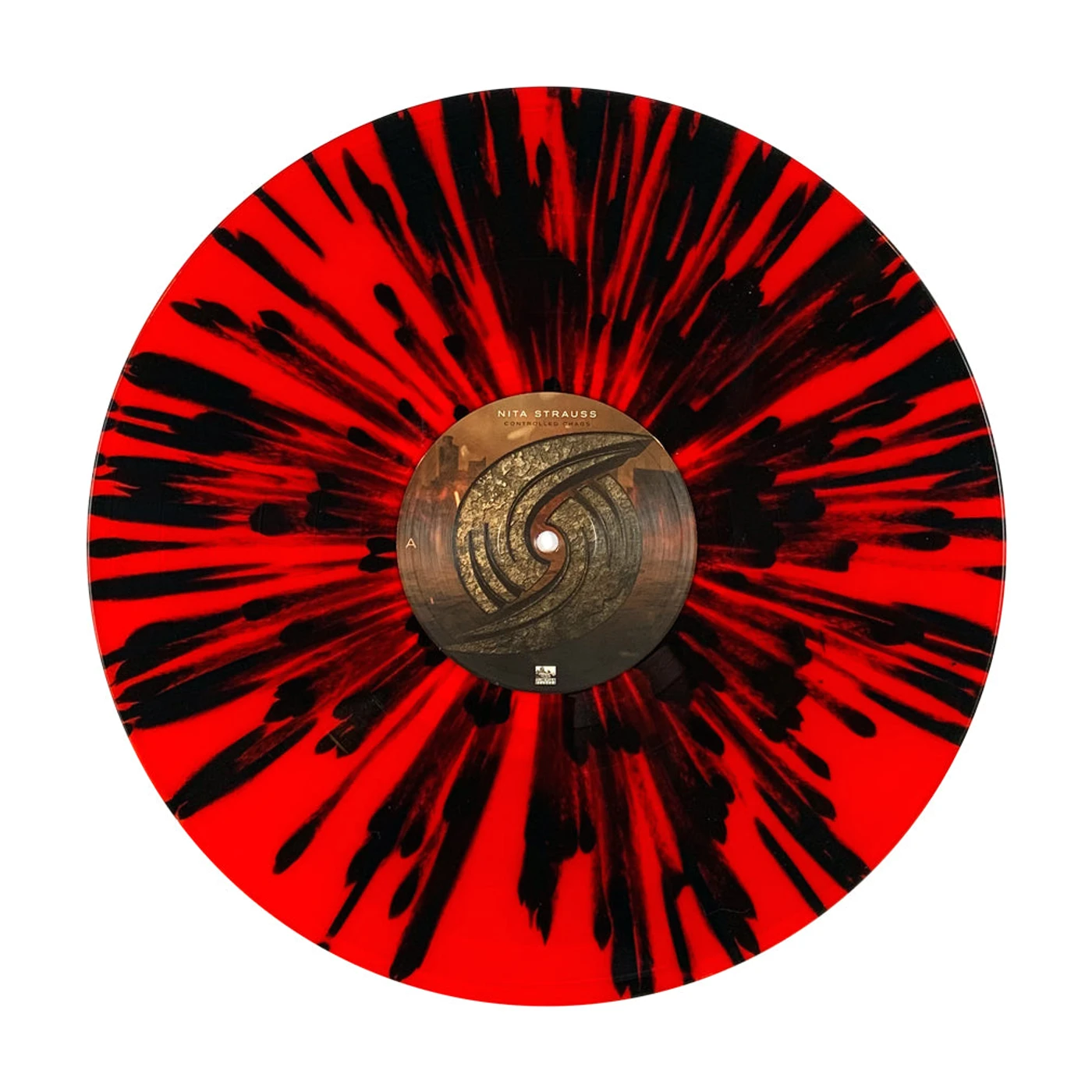 Nita Strauss - 'Controlled Chaos' (RED W/ BLACK SPLATTER) (Vinyl)