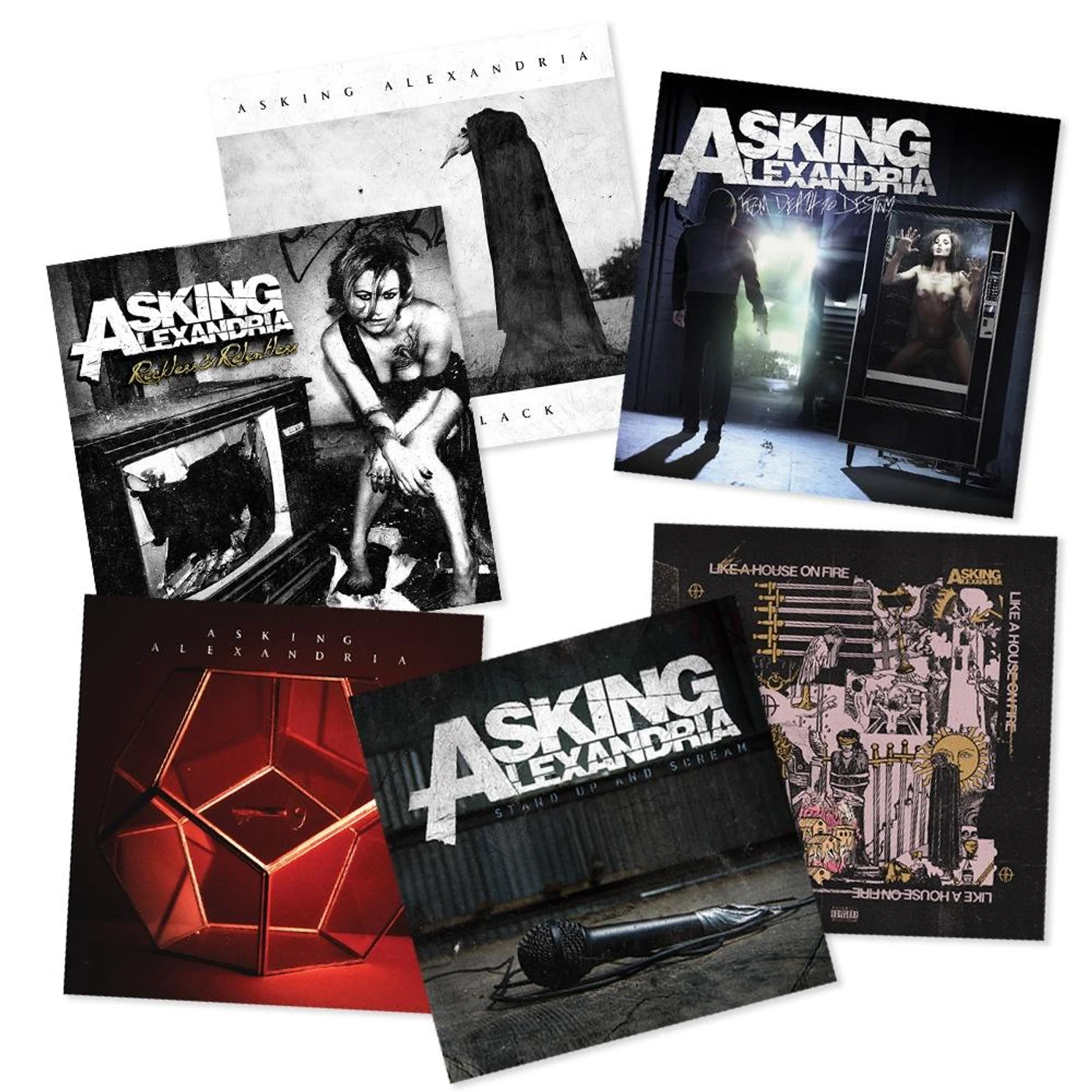 Asking Alexandria Art Print Set