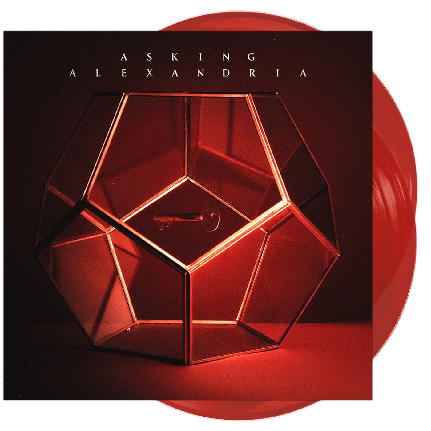 Asking Alexandria - Asking Alexandria Transparent Red / Worldwide Retail Variant