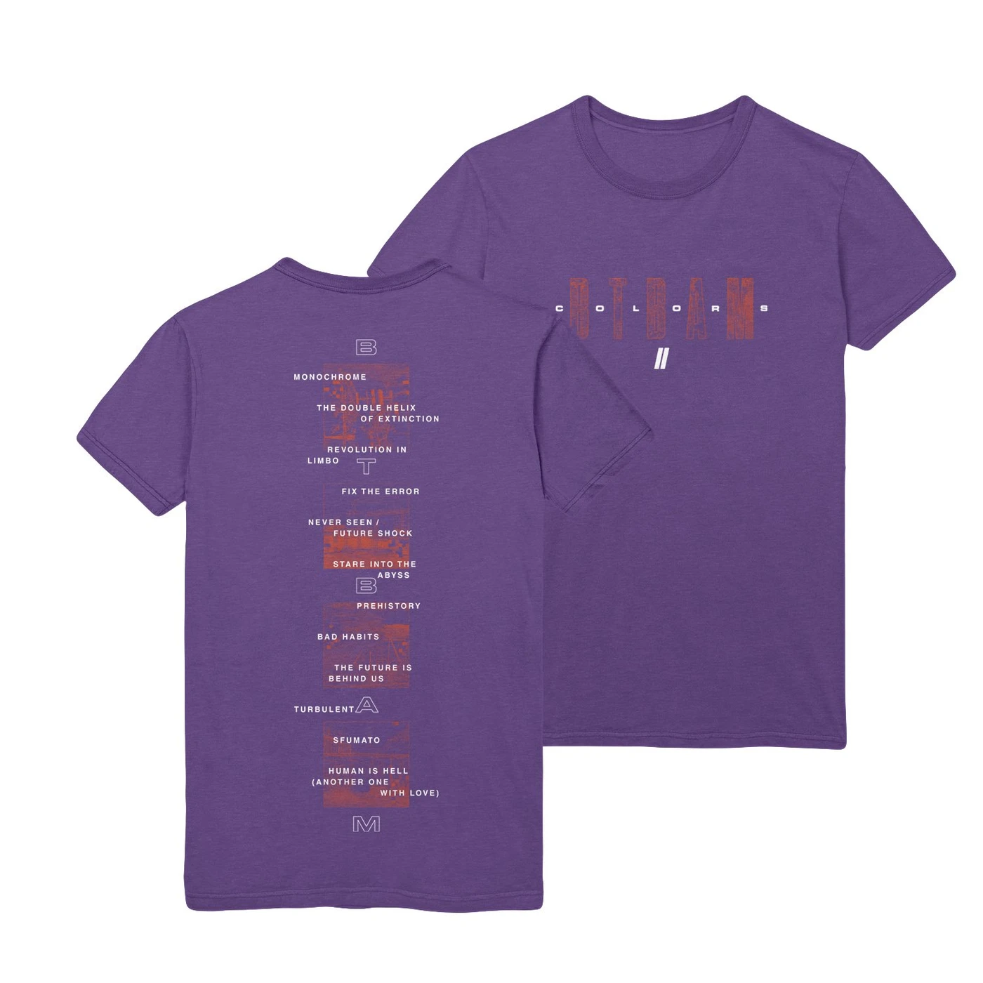 Between The Buried And Me - 'Sequence' Purple Tee